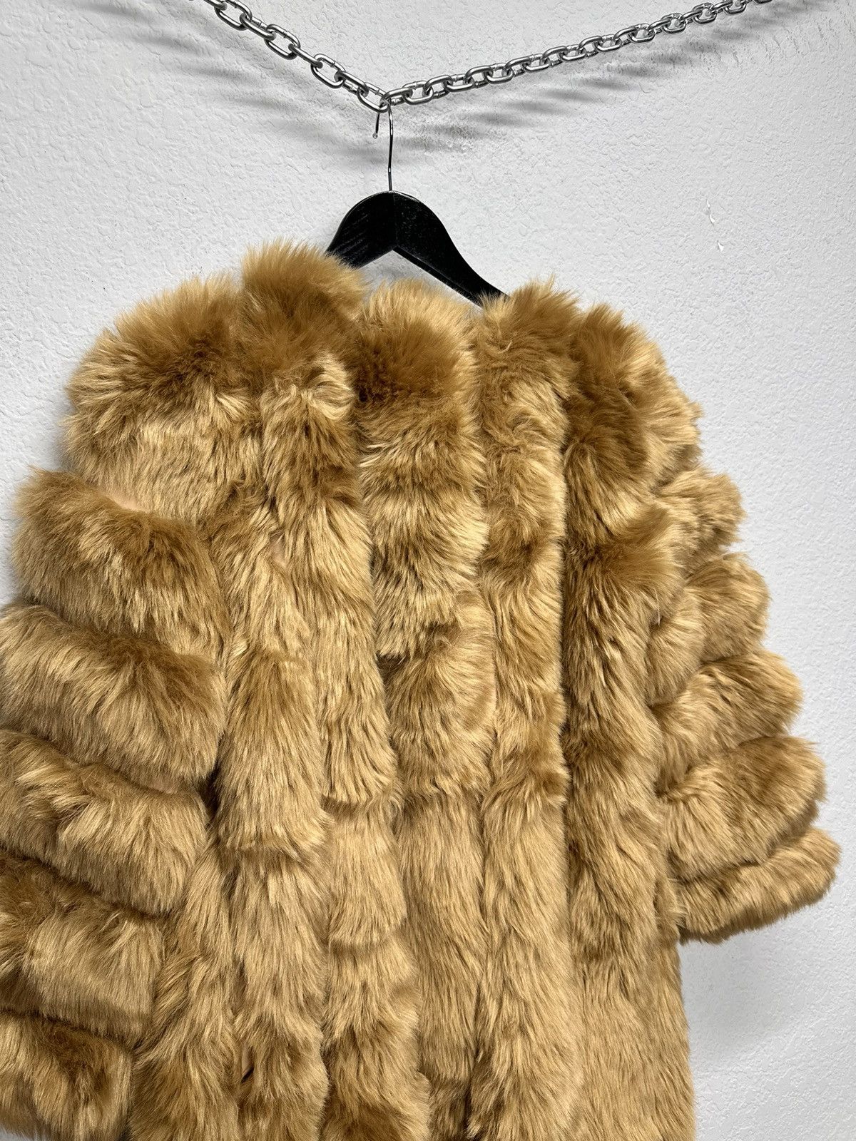 If Six Was Nine Vintage Army Military Fur Hood Jacket Y2K Utility Cropped Size S / US 4 / IT 40 - 10 Thumbnail