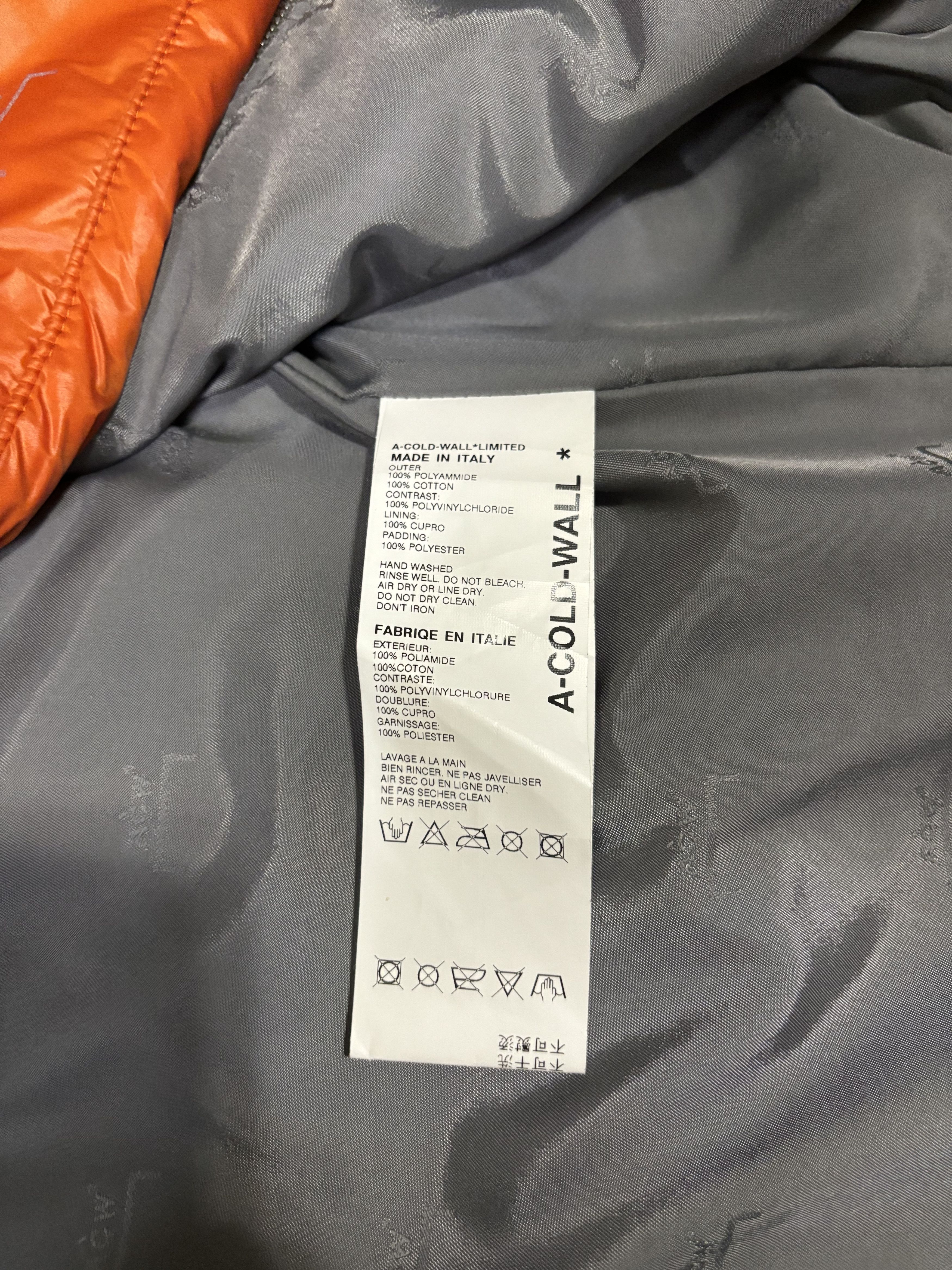 A-COLD-WALL* ASYMMETRICAL 3D POCKET PUFFER VEST Size US L / EU 52-54 / 3 - 3 Thumbnail