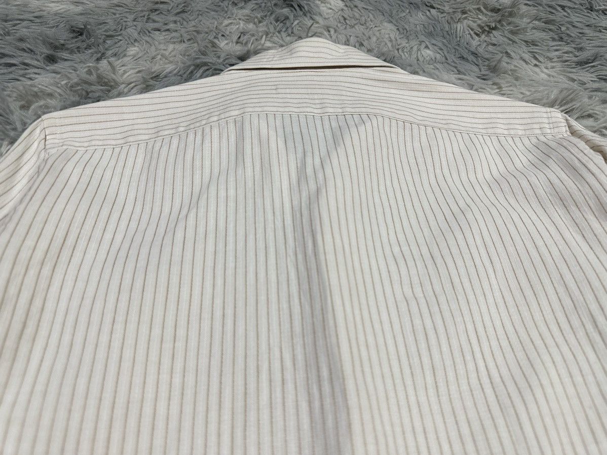 Yves Saint Laurent 🔥Vintage Yves Saint Laurent Shirt Striped Size US M / EU 48-50 / 2 - 7 Thumbnail