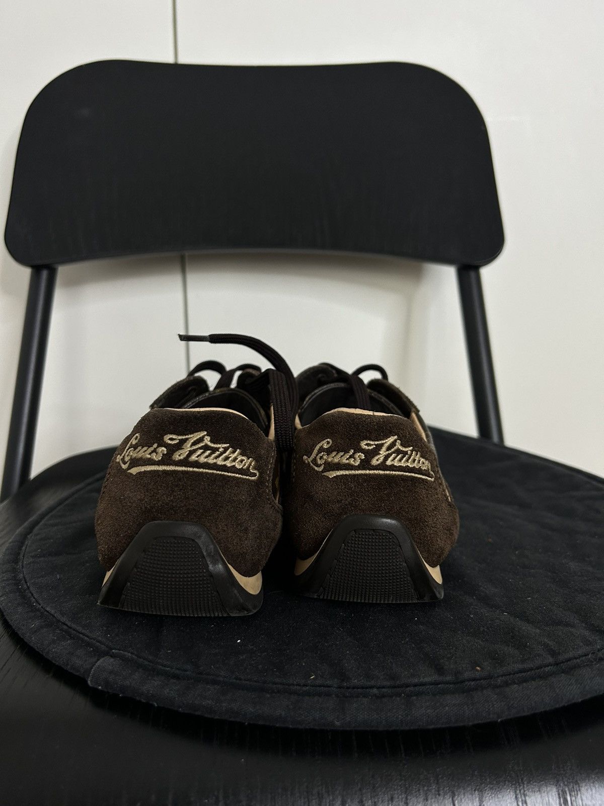 Louis Vuitton Louis Vuitton Sneakers Brown Size US 7.5 / IT 37.5 - 4 Thumbnail