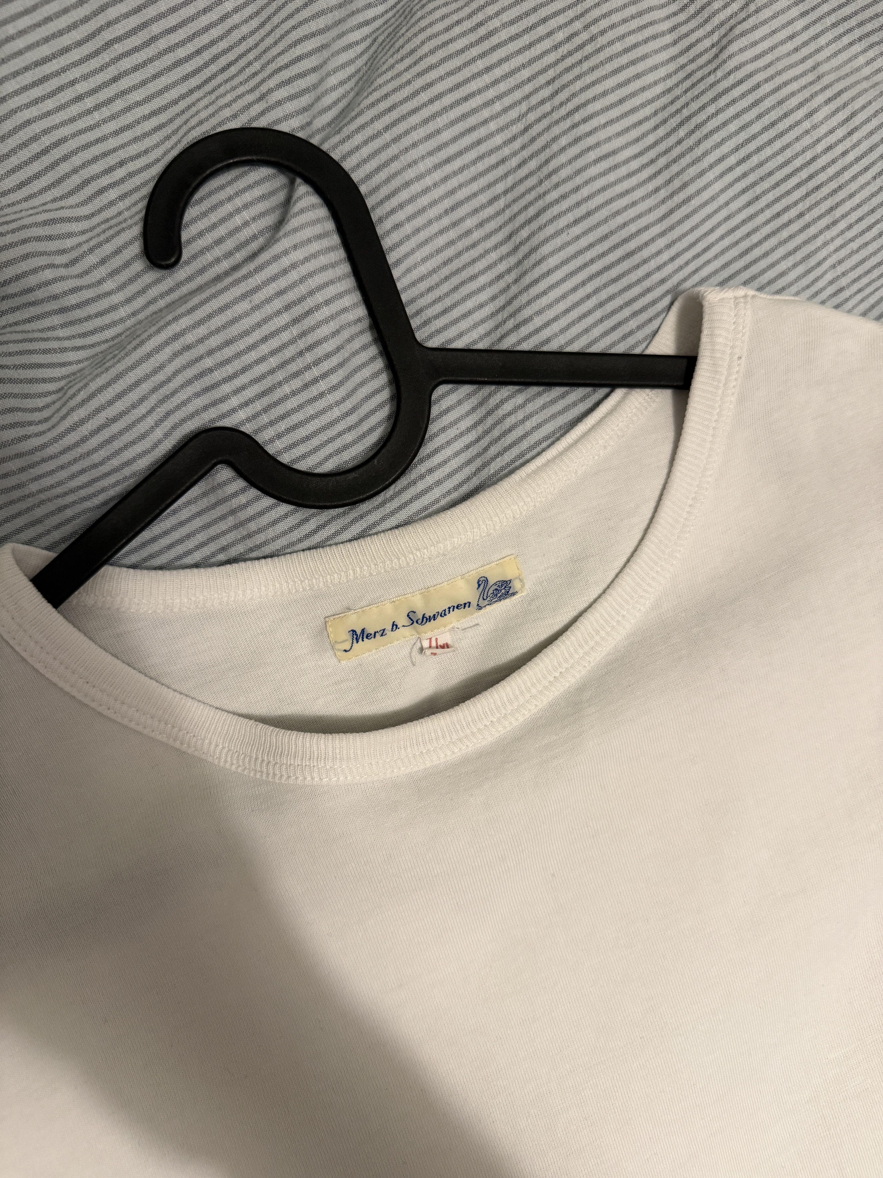Merz B. Schwanen 215 Loopwheeled Classic Fit Midweight T-Shirt Size US XL / EU 56 / 4 - 2 Thumbnail