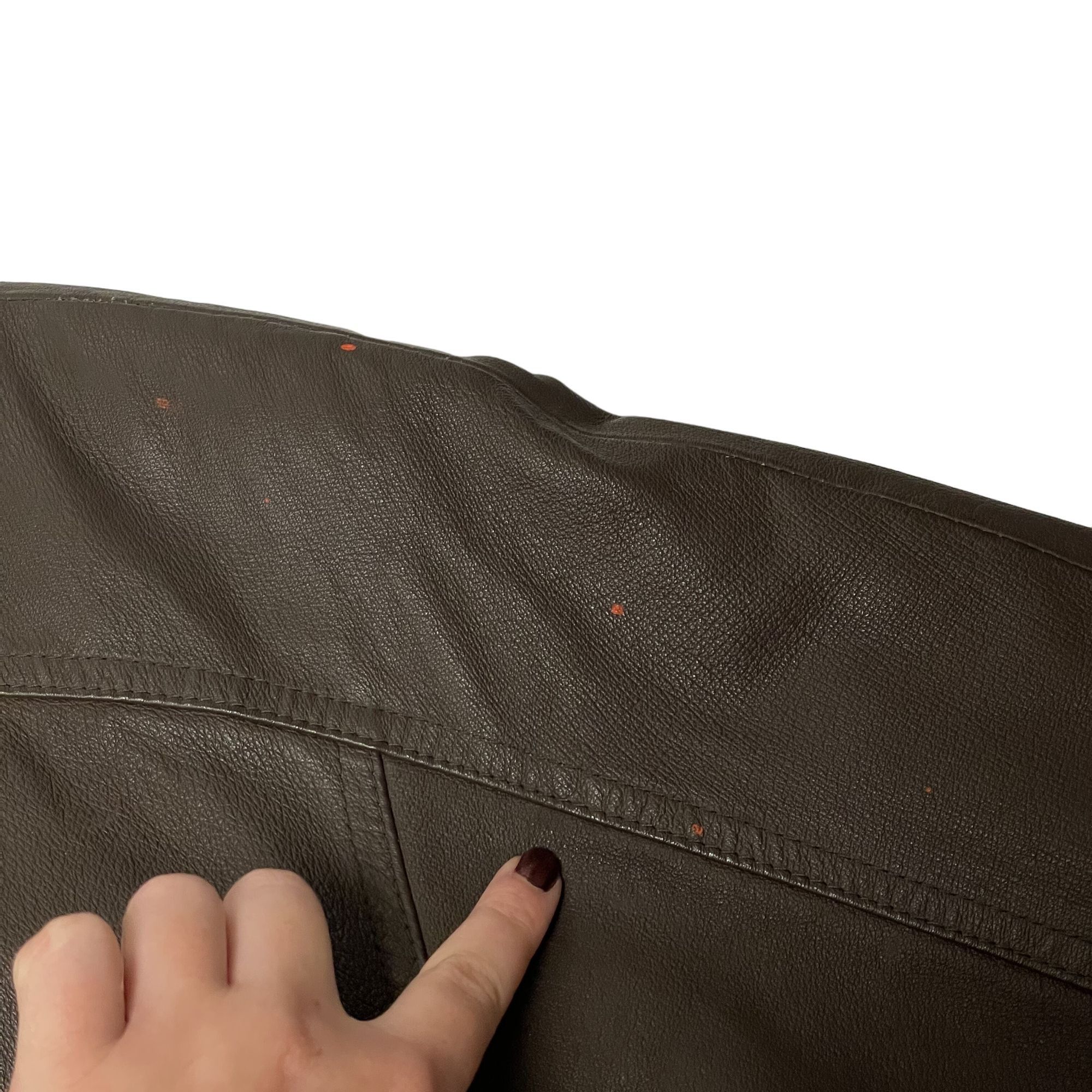 Other Vtg Handyman Club of America Brown Leather BOMBER Size US XL / EU 56 / 4 - 12 Thumbnail