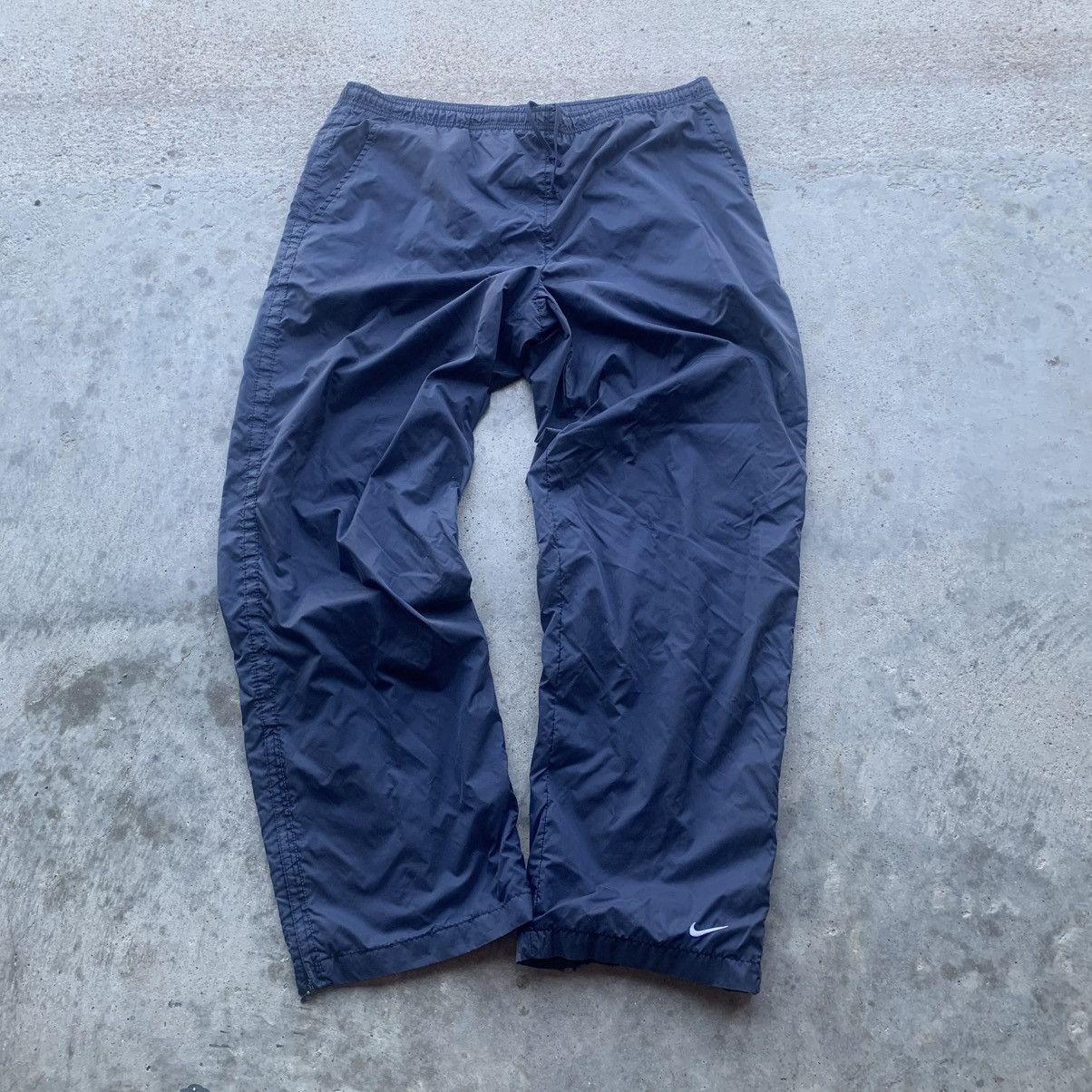 Nike × Vintage Vintage 90s Nike Baggy Track Pants Size US 38 / EU 54 - 1 Thumbnail