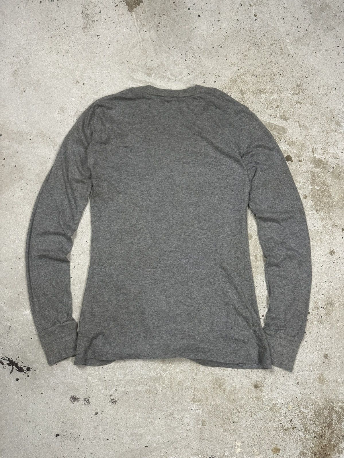 Dolce & Gabbana 2010s Dolce & Gabbana Catholic Grey Long Sleeve Tee Size S / US 4 / IT 40 - 2 Thumbnail