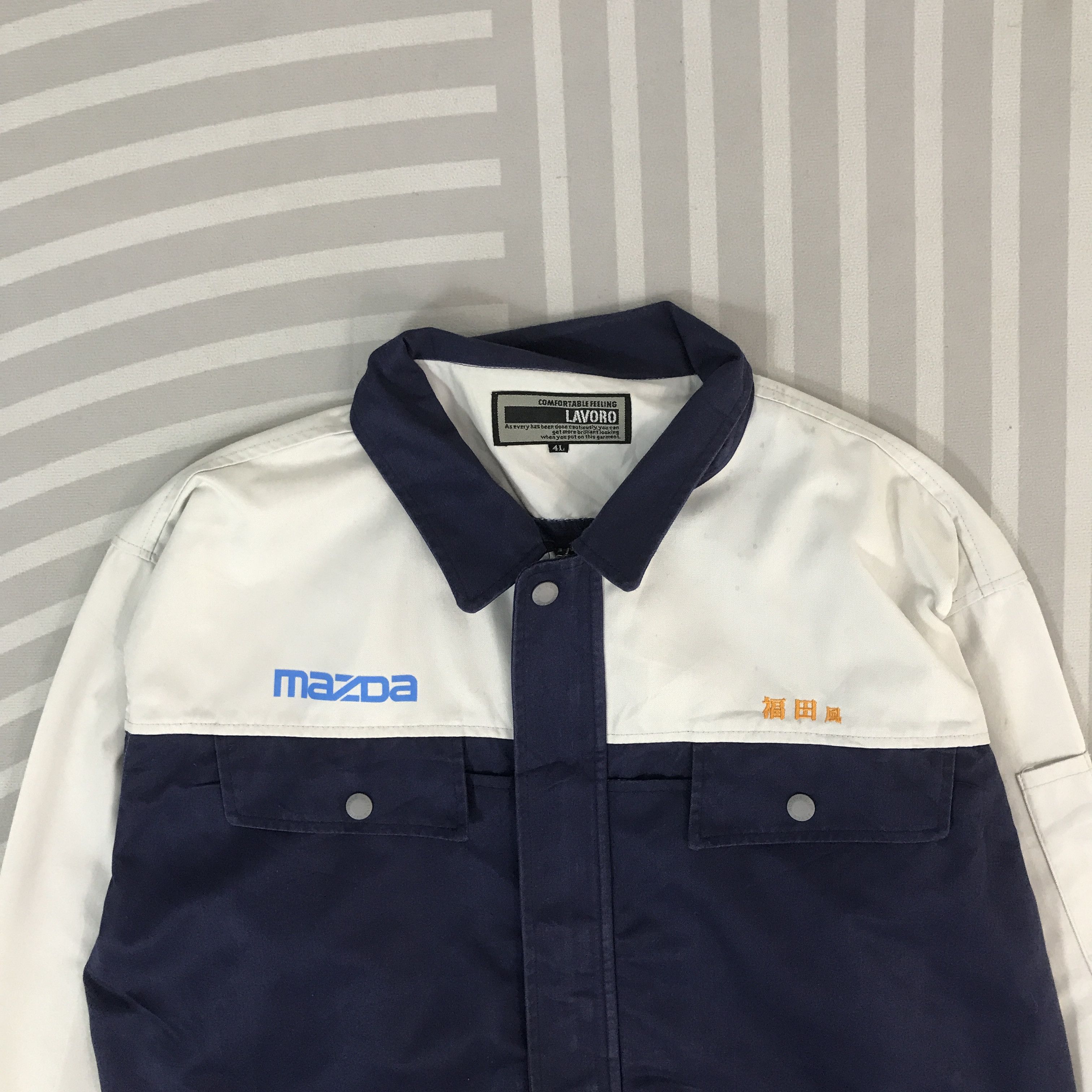 Japanese Brand Vintage Mazda Racing Jacket Size US L / EU 52-54 / 3 - 3 Thumbnail