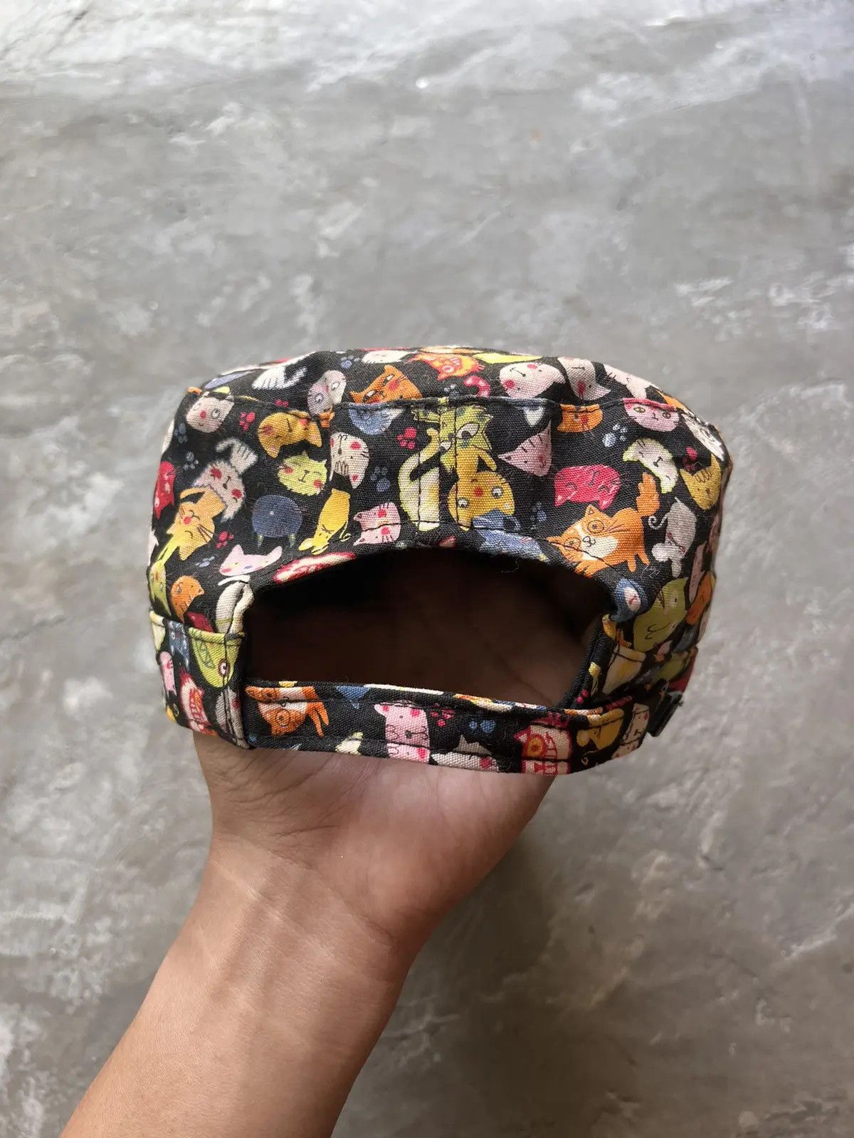 Beauty Beast Japanese Y2k Him Cat Full Print Cadet Hat Size ONE SIZE - 2 Thumbnail