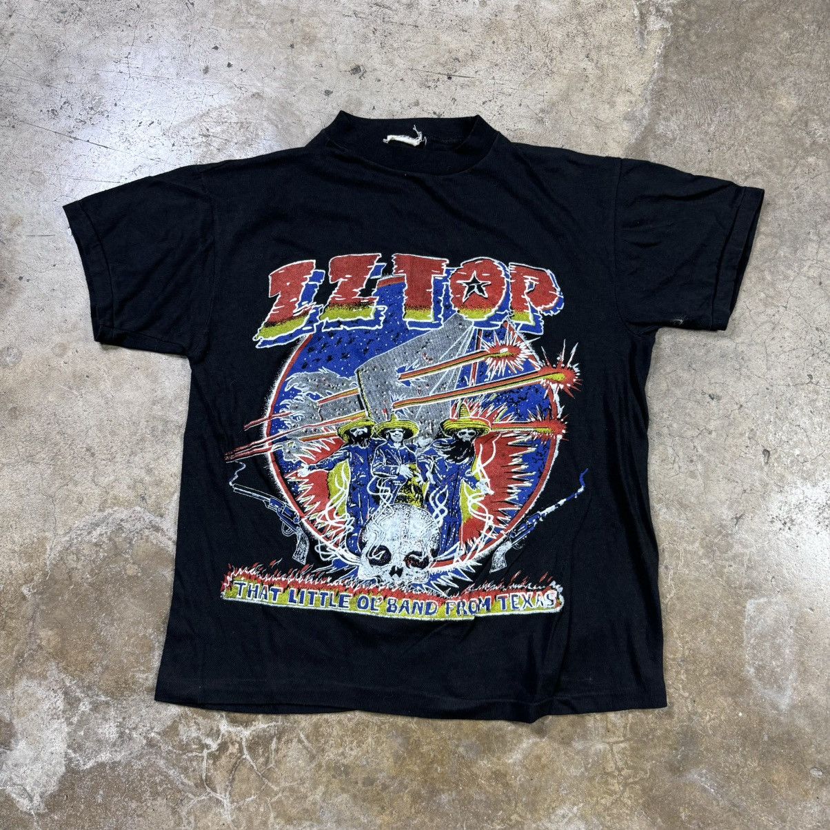 Band Tees × Vintage ZZ TOP Size US S / EU 44-46 / 1 - 1 Thumbnail
