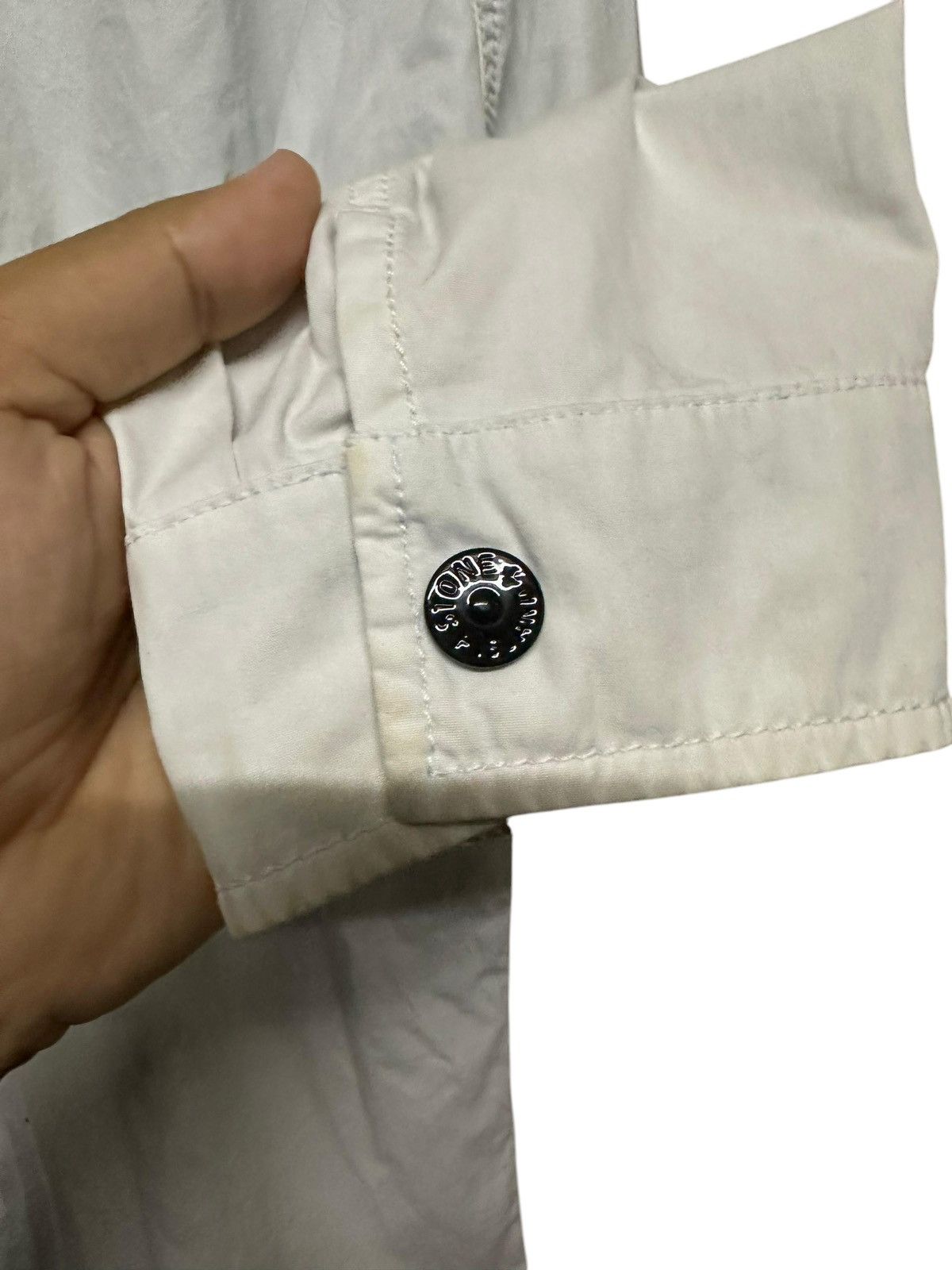 Stone Island Authentic🔥Stone Island 2020 White Cotton Overshirt Size US L / EU 52-54 / 3 - 8 Thumbnail