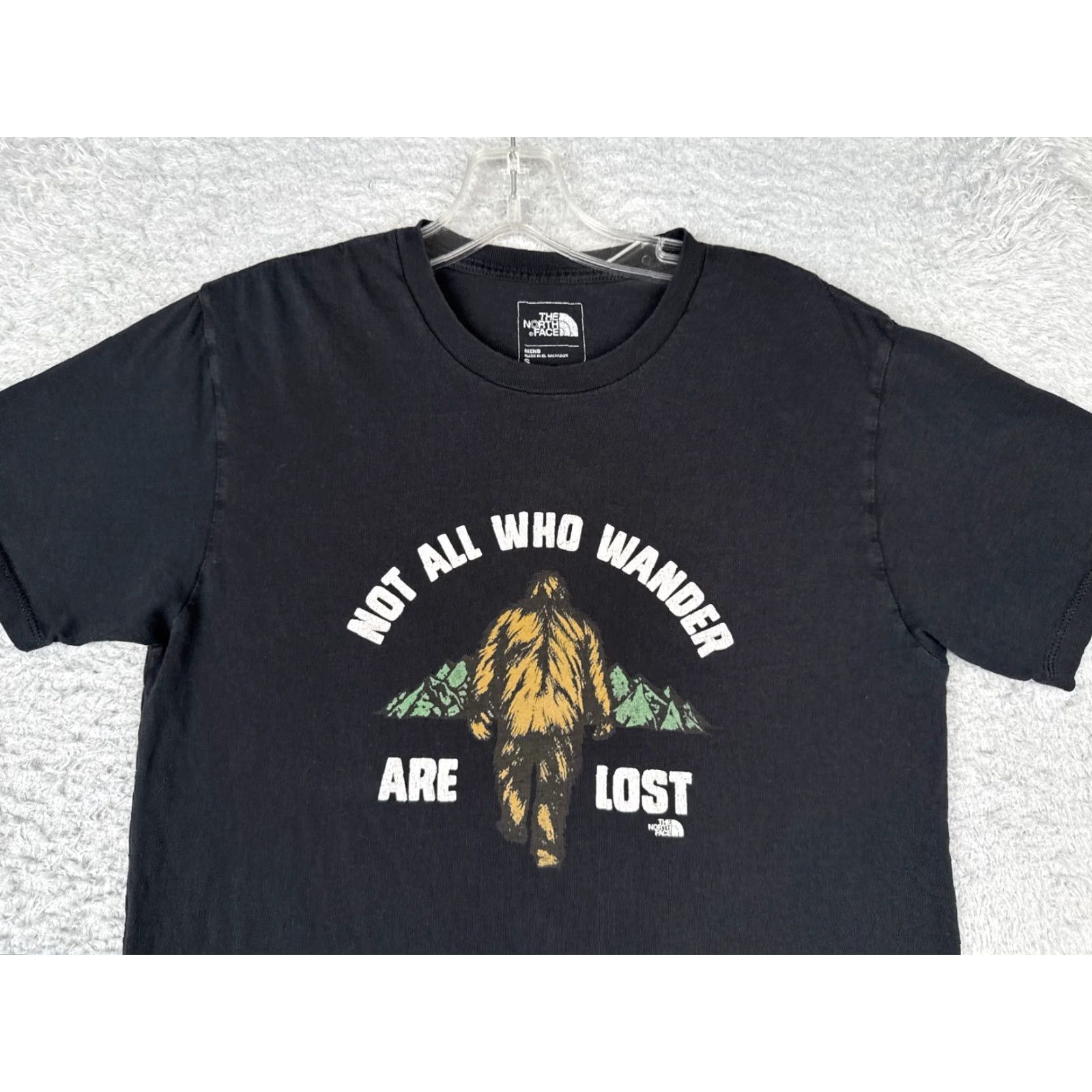 The North Face The North Face Shirt Men Small Black Crew Not All Who Wander Are Lost Bigfoot Size US S / EU 44-46 / 1 - 4 Thumbnail