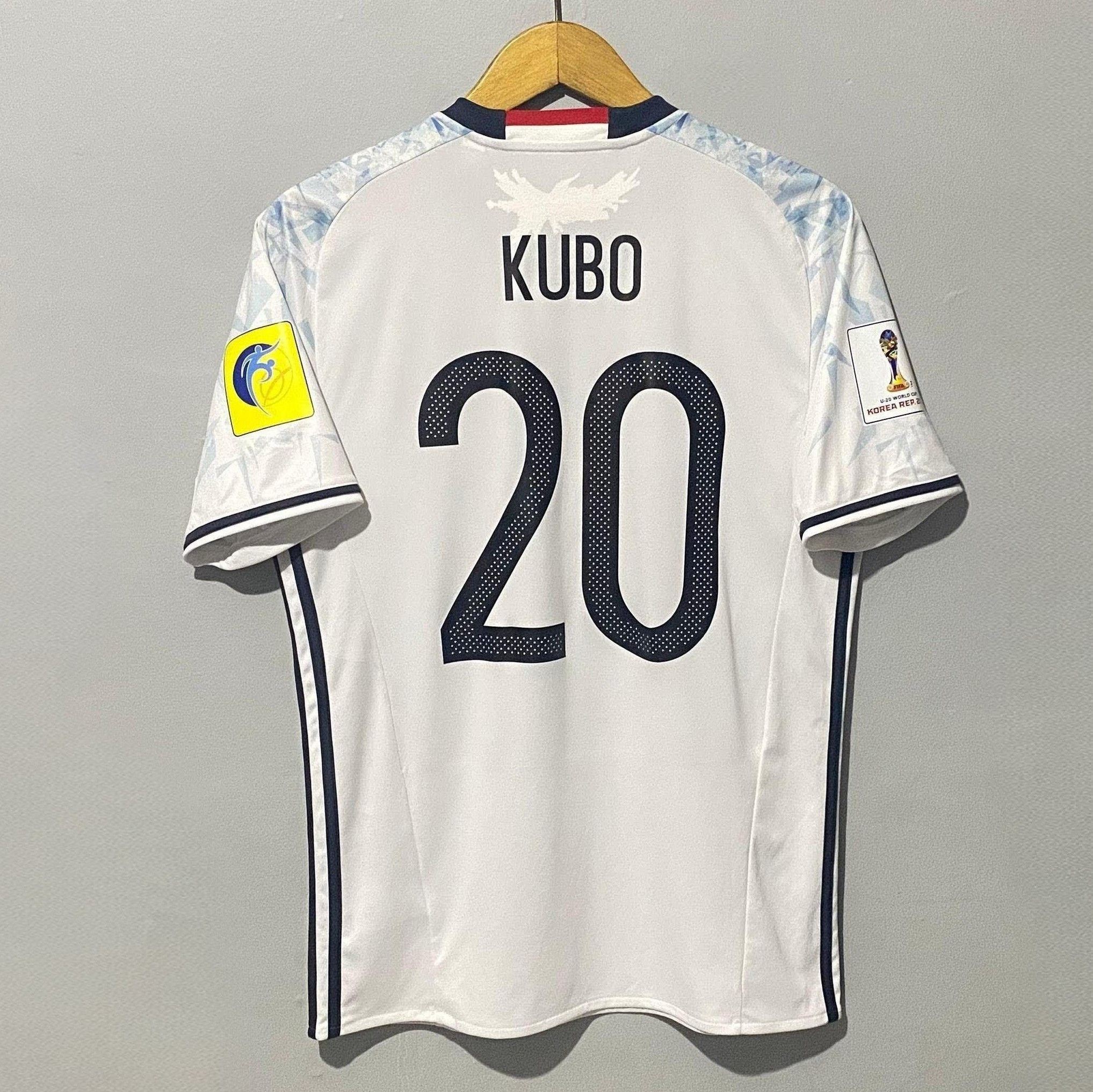 Adidas Japan U-20 World Cup 2017 Away Jersey Takefusa Kubo Size US L / EU 52-54 / 3 - 2 Thumbnail