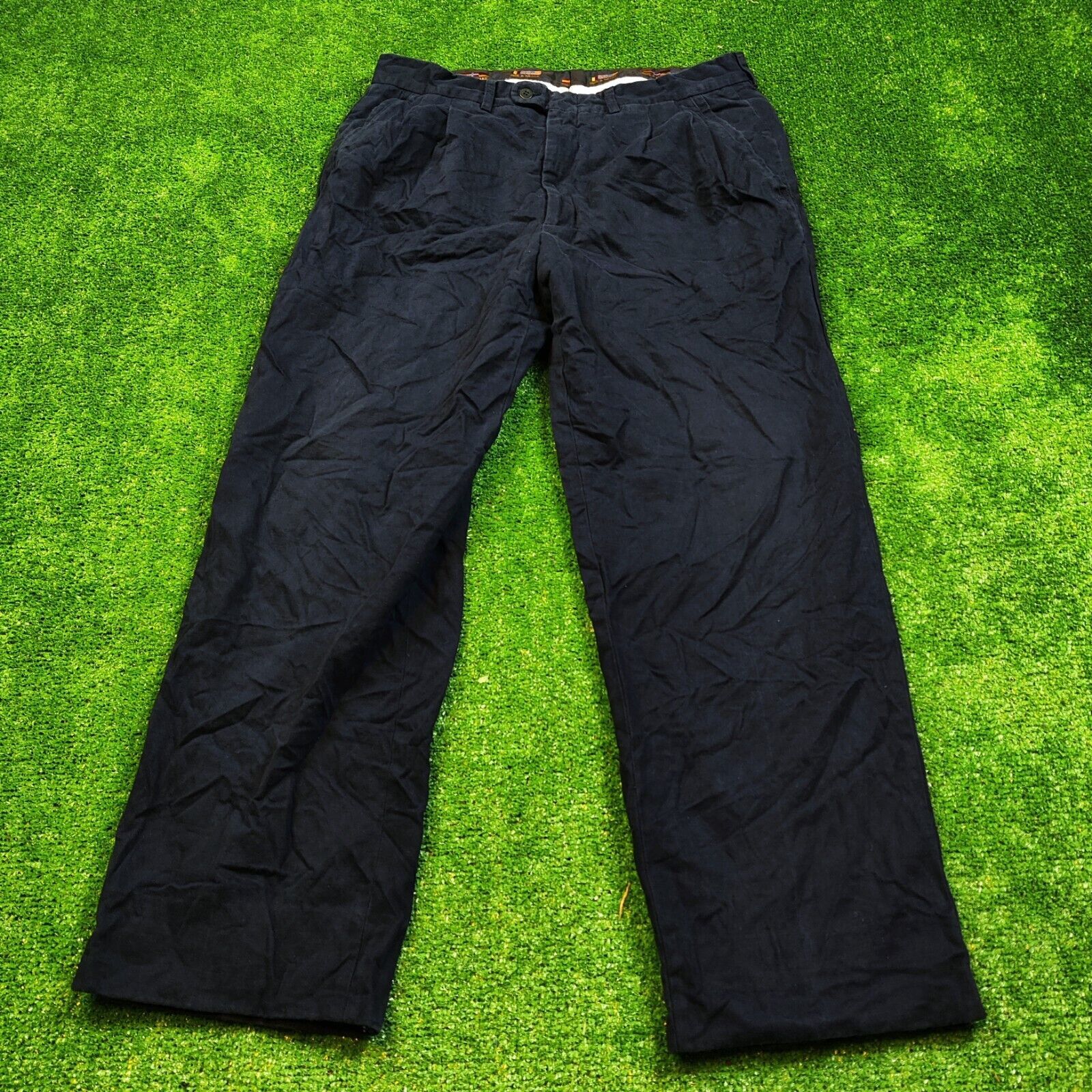 Paul & Shark Vintage Paul & Shark Pants 32 Navy Straight Leg wool blend Size US 32 / EU 48 - 1 Thumbnail