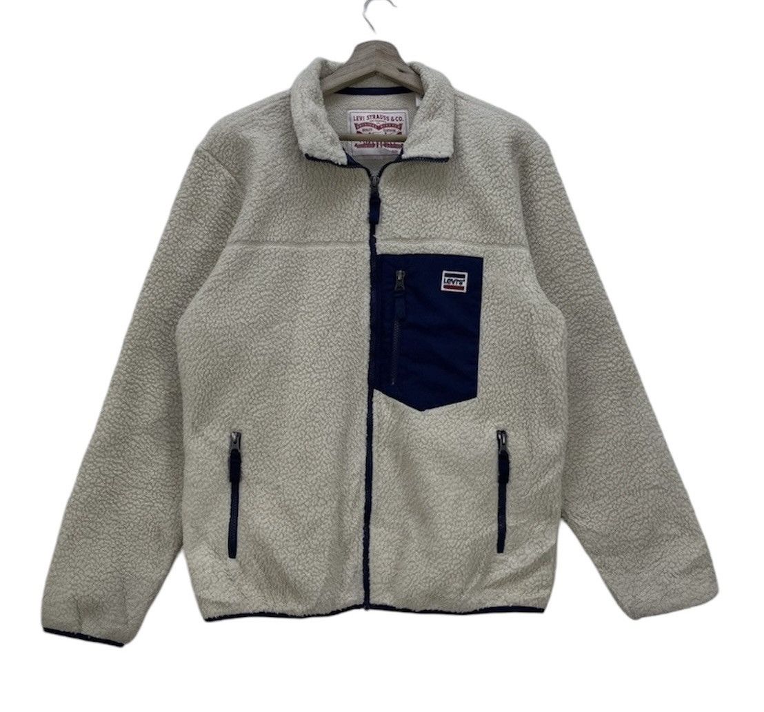 Levi's × Vintage Levis Fleece Jacket Size US M / EU 48-50 / 2 - 1 Thumbnail
