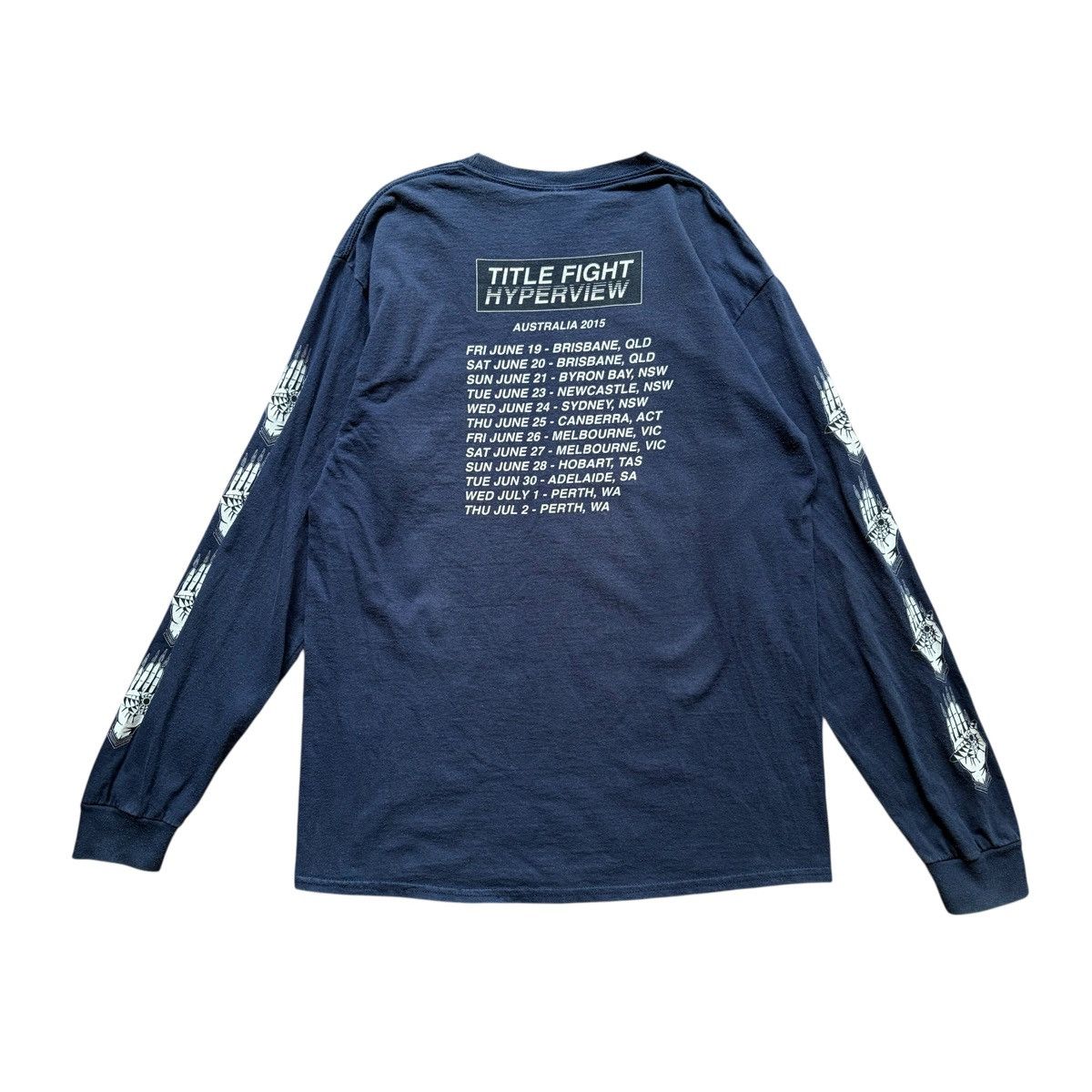 Band Tees Vintage Title Fight Tour Band Long Sleeve Tee Size US M / EU 48-50 / 2 - 1 Thumbnail