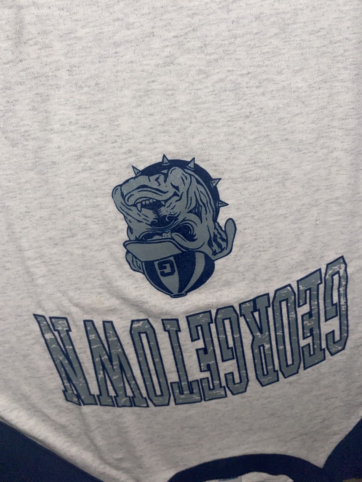 Vintage Vintage 1970s Single Stitch Georgetown Hoyas Bulldogs Tee Size US M / EU 48-50 / 2 - 4 Thumbnail