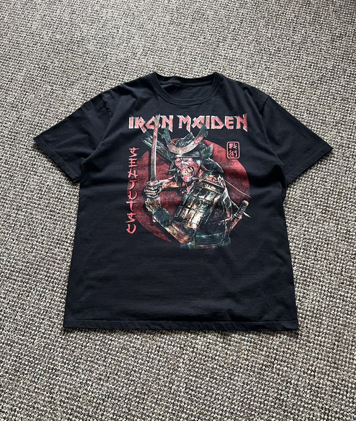 Band Tees Vintage Iron Maiden graphic 80’s Tee Large Size US L / EU 52-54 / 3 - 3 Thumbnail