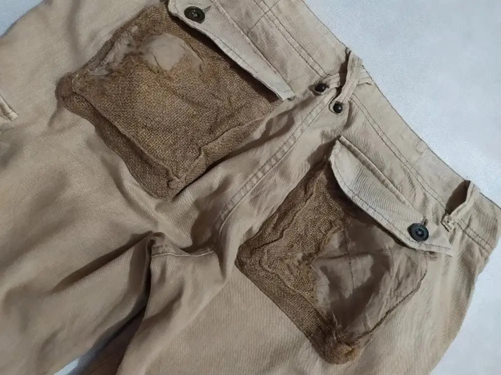 Japanese Brand Daily News Japan Multipocket Cargo Tactical Flared Pants Size US 33 - 9 Thumbnail