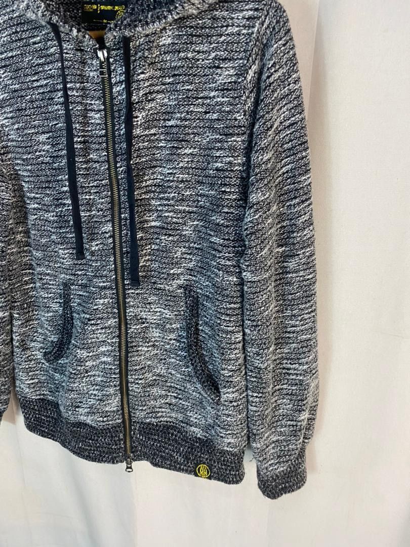 Japanese Brand Unisex🔥Oxhb knit zipper hoodie Size US M / EU 48-50 / 2 - 3 Thumbnail