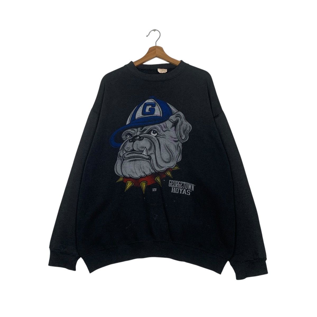 NCAA Vintage NCAA Georgetown Hoyas Basketball Sweatshirt Size US M / EU 48-50 / 2 - 1 Thumbnail