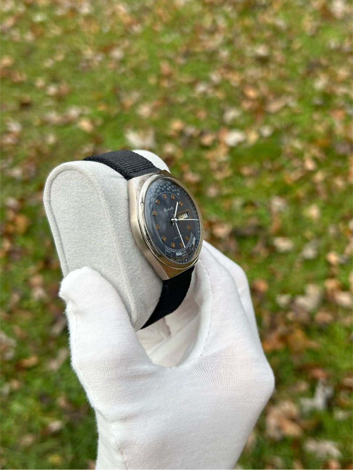 Vintage Vintage Watch Raketa College Calendar Mechanical 1980s Size ONE SIZE - 7 Thumbnail