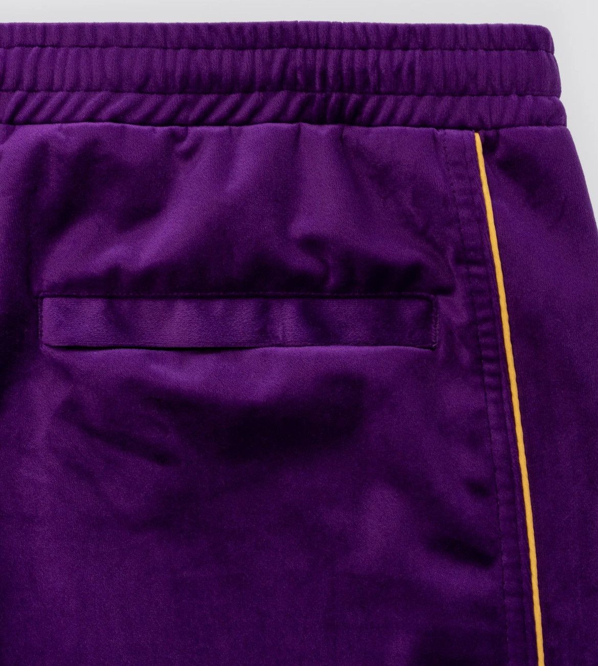 Eric Emanuel Eric Emanuel purple with gold trim velour sweatpants large Size US 32 / EU 48 - 3 Thumbnail