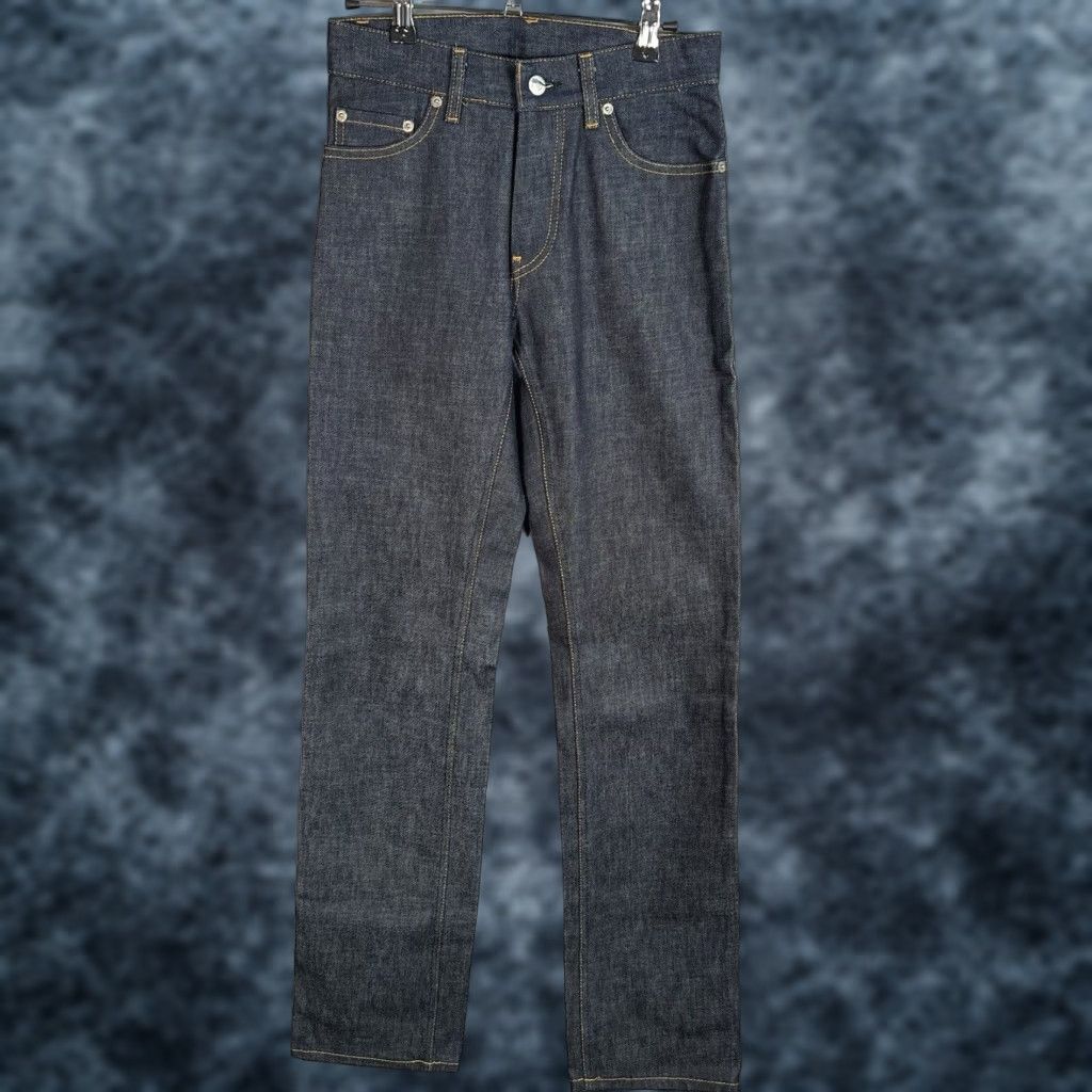 VINTAGE Helmut Lang Classic Cut Denim Jeans Adult 26 Black Cotton