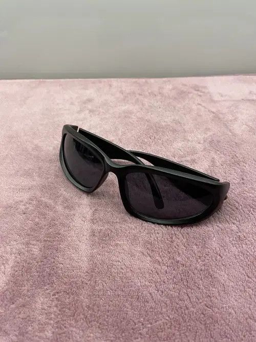 Electric Visual × Japanese Brand Vintage Silver Chrome Y2K glasses Sunglasses cyber rave punk Size ONE SIZE - 1 Thumbnail