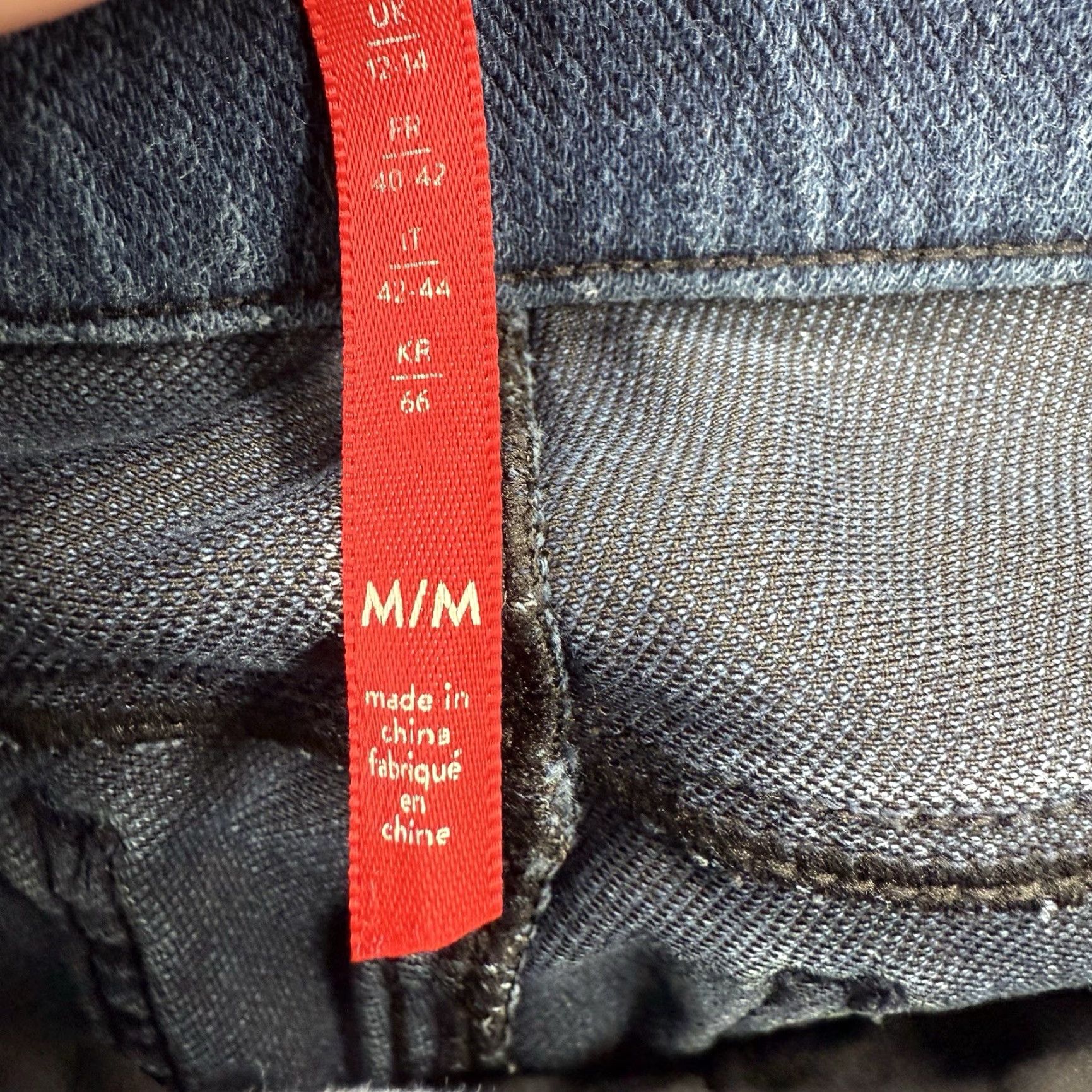 Spanx Spanx Pull On Jeans Women Medium Blue Cotton Denim Regular Inseam 27 in Ankle Comfort Size 32" / US 10 / IT 46 - 4 Thumbnail