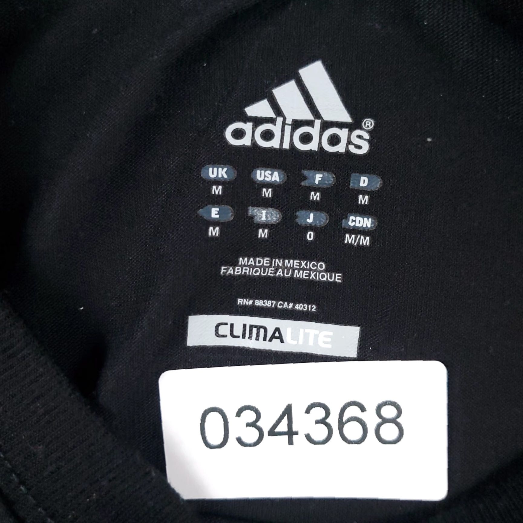 Adidas Adidas T Shirt Men Medium Black Logo Short Sleeve Crew Neck Cotton Blend Casual Sports Wear Mens Medium Black Logo T-Shirt Size US M / EU 48-50 / 2 - 7 Thumbnail