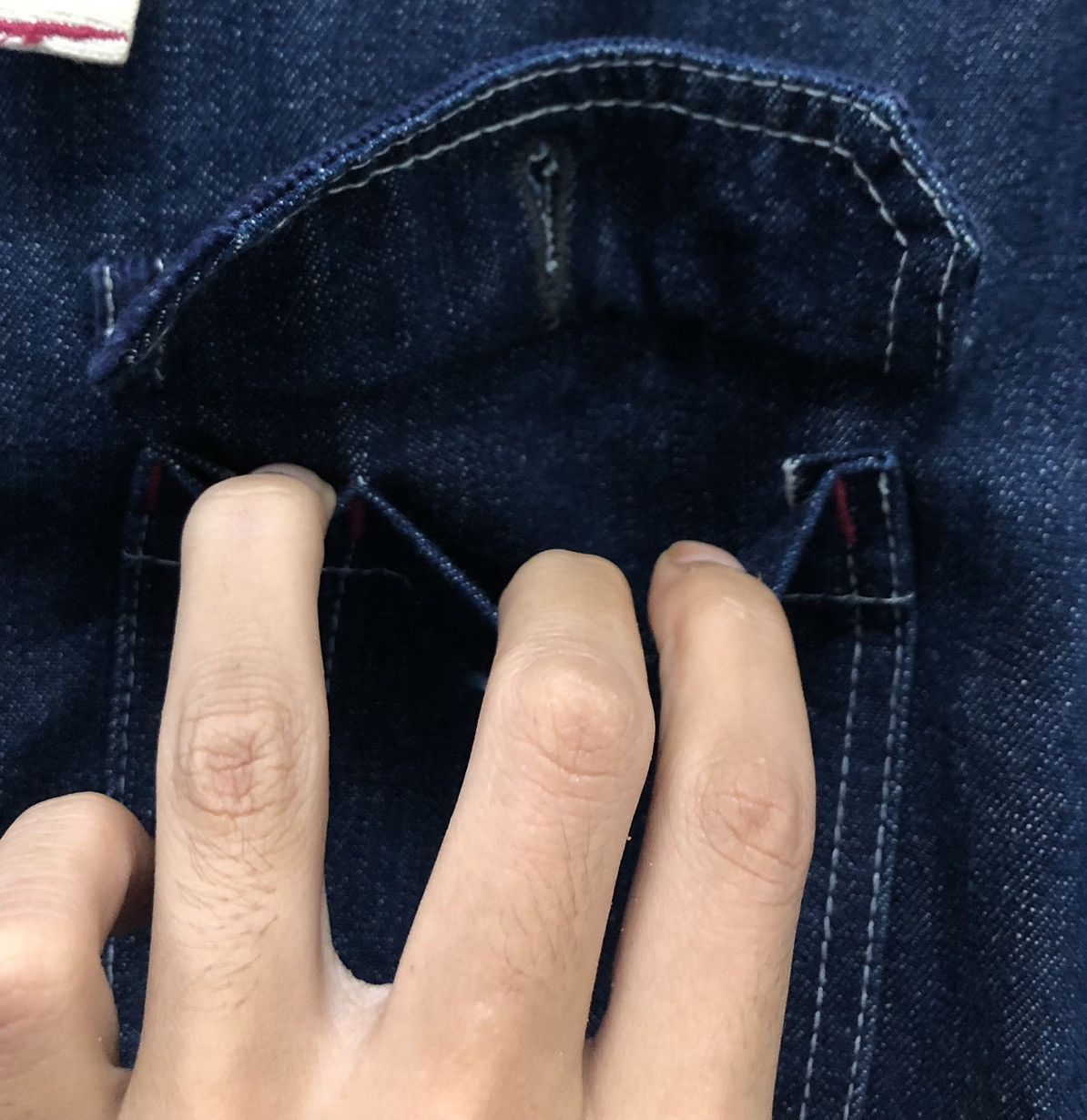 Japanese Brand Vintage Japanese Brand Rna inc Long Denim Jacket With Hood Size US M / EU 48-50 / 2 - 9 Thumbnail