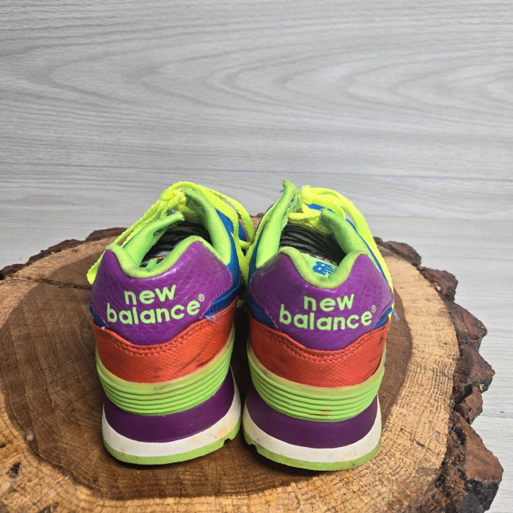 New Balance New Balance 574 Pop Safari WL574BP Low Top Sneakers Women's Adult 8.5 Multicolor Breathable Walking Size M / US 6-8 / IT 42-44 - 4 Thumbnail