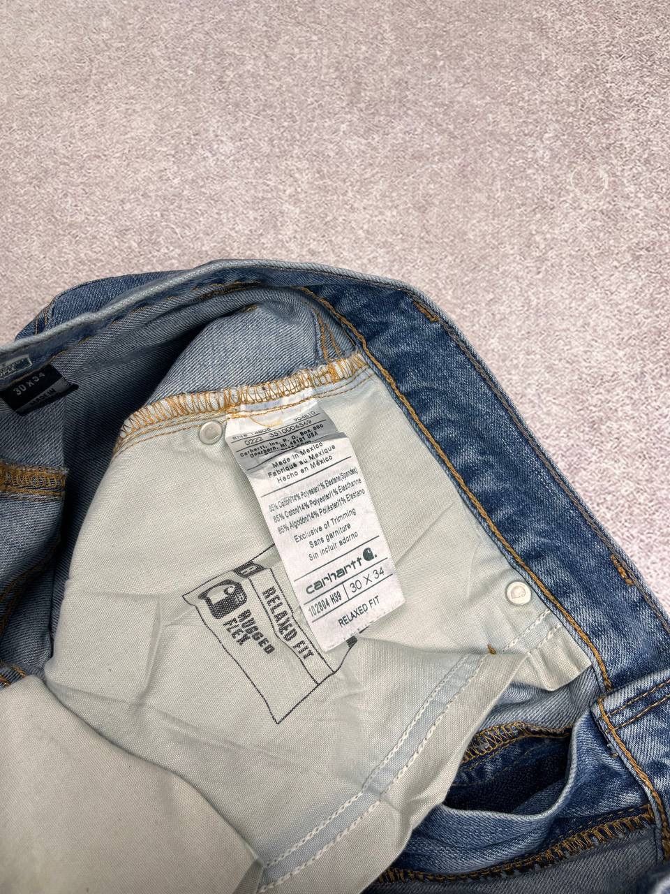 Carhartt × Vintage Vintage Carhartt Distressed Relaxed Fit Jeans Y2K 30 Size US 30 / EU 46 - 7 Thumbnail