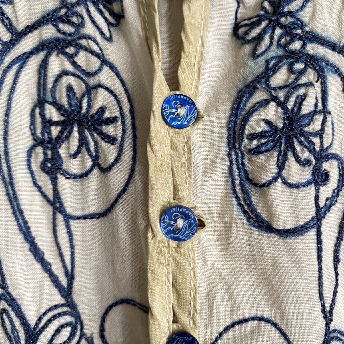 Napapijri NAPAPIJRI Boho Indian Embroidered Tunic Size M / US 6-8 / IT 42-44 - 4 Thumbnail
