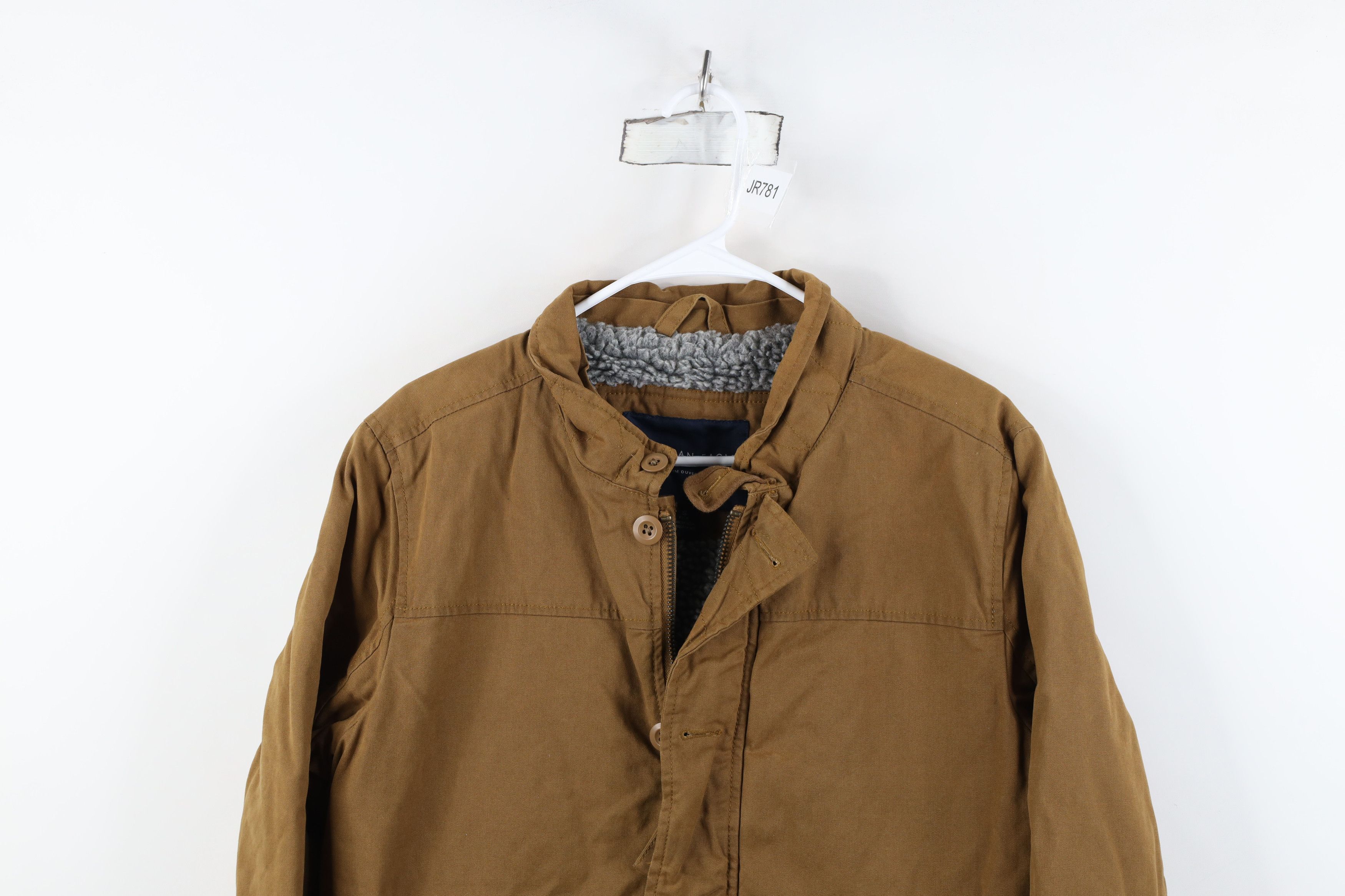 American Eagle Outfitters Vintage Y2K American Eagle Outfitters Waxed Cotton Jacket Size US S / EU 44-46 / 1 - 2 Thumbnail