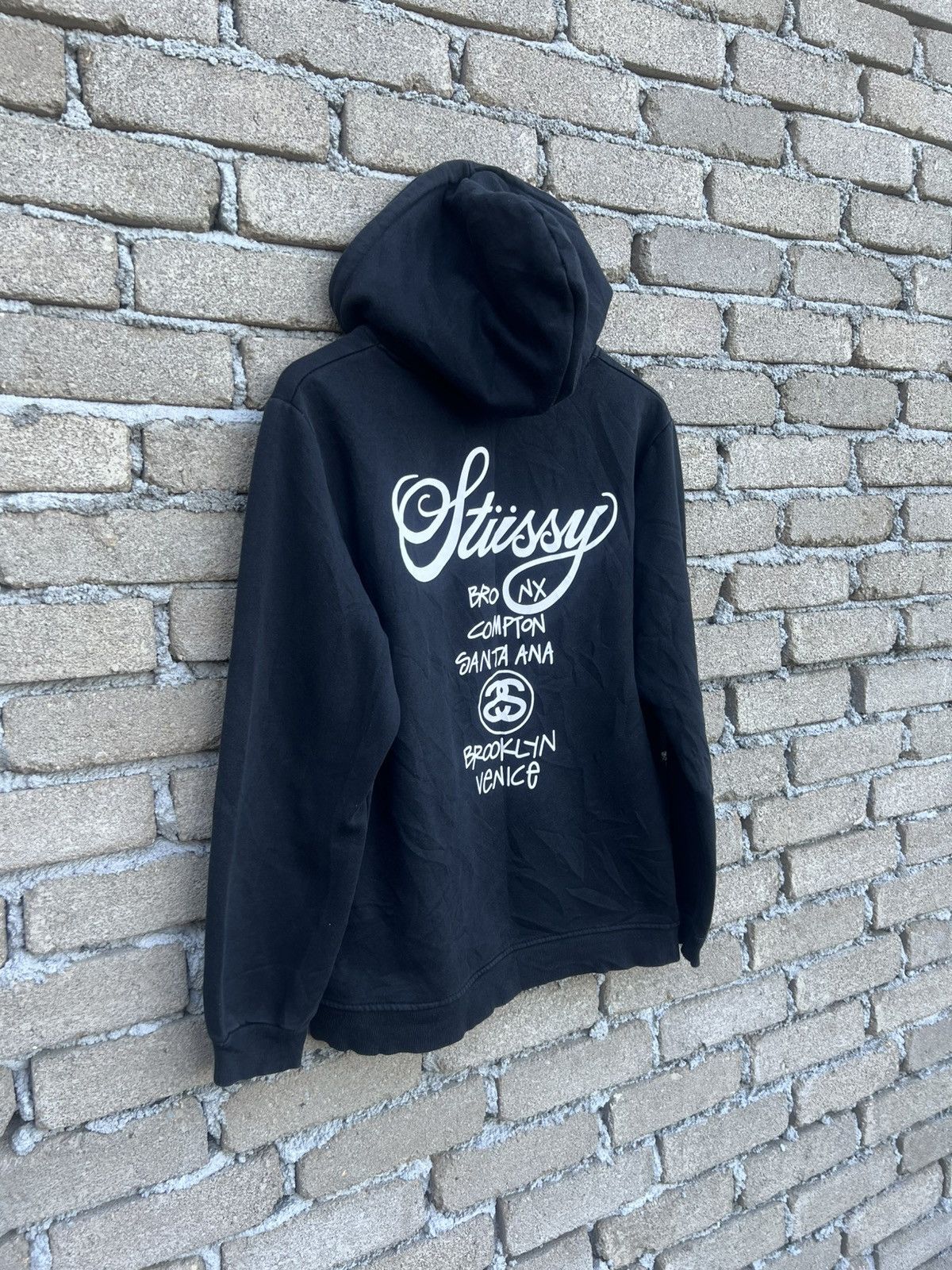 Stussy Stussy Mexico Spellout Hoodie With Big Logo Size US L / EU 52-54 / 3 - 6 Thumbnail