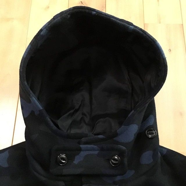Bape × Nigo BAPE Wool Duffle Coat Blue camo a bathing ape NIGO Size US M / EU 48-50 / 2 - 3 Thumbnail