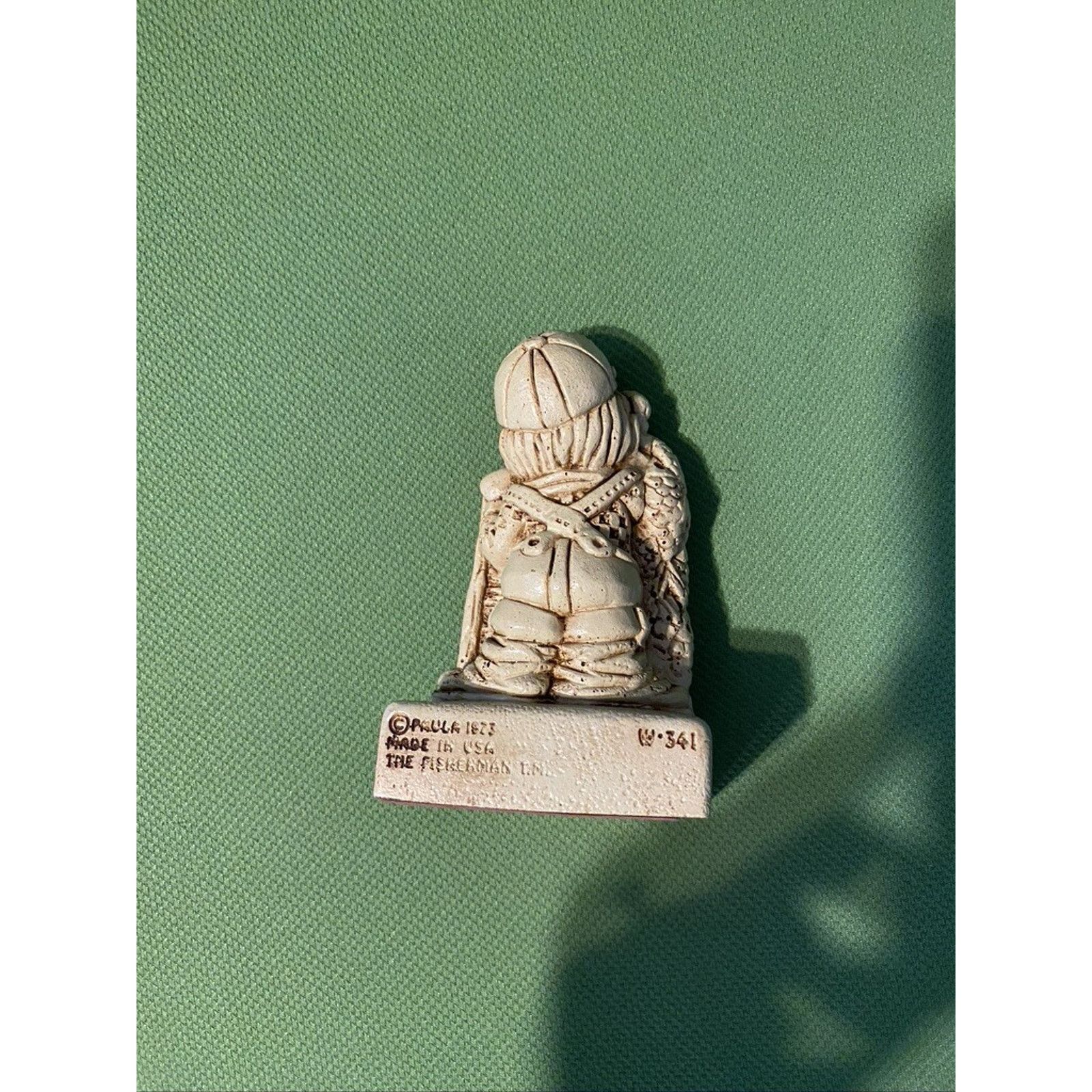 Other Vintage Figurine Art Gigi The Fisherman C.M. Paula 1973 70s Size ONE SIZE - 5 Thumbnail