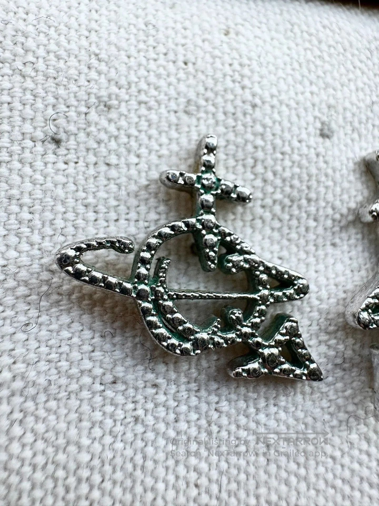 Vivienne Westwood Vivienne Westwood Vintage Saturn Earrings. Size ONE SIZE - 2 Thumbnail