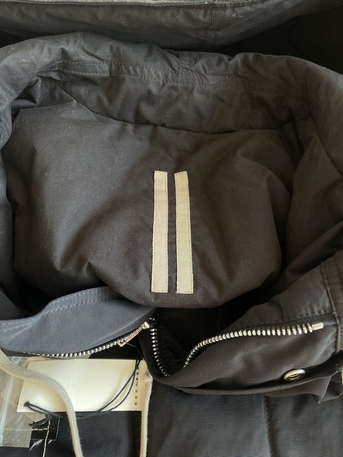 Rick Owens Drkshdw FW2018 Graphic Padded Fishtail Parka Jacket Size US L / EU 52-54 / 3 - 7 Thumbnail