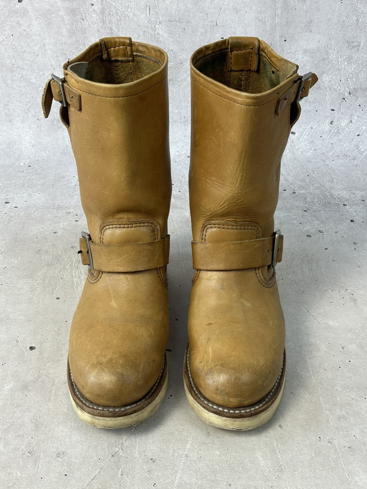 Red Wing Red Wing 9027 Leather Beige Made in USA Women’s Boots Size US 7.5 / IT 37.5 - 3 Thumbnail
