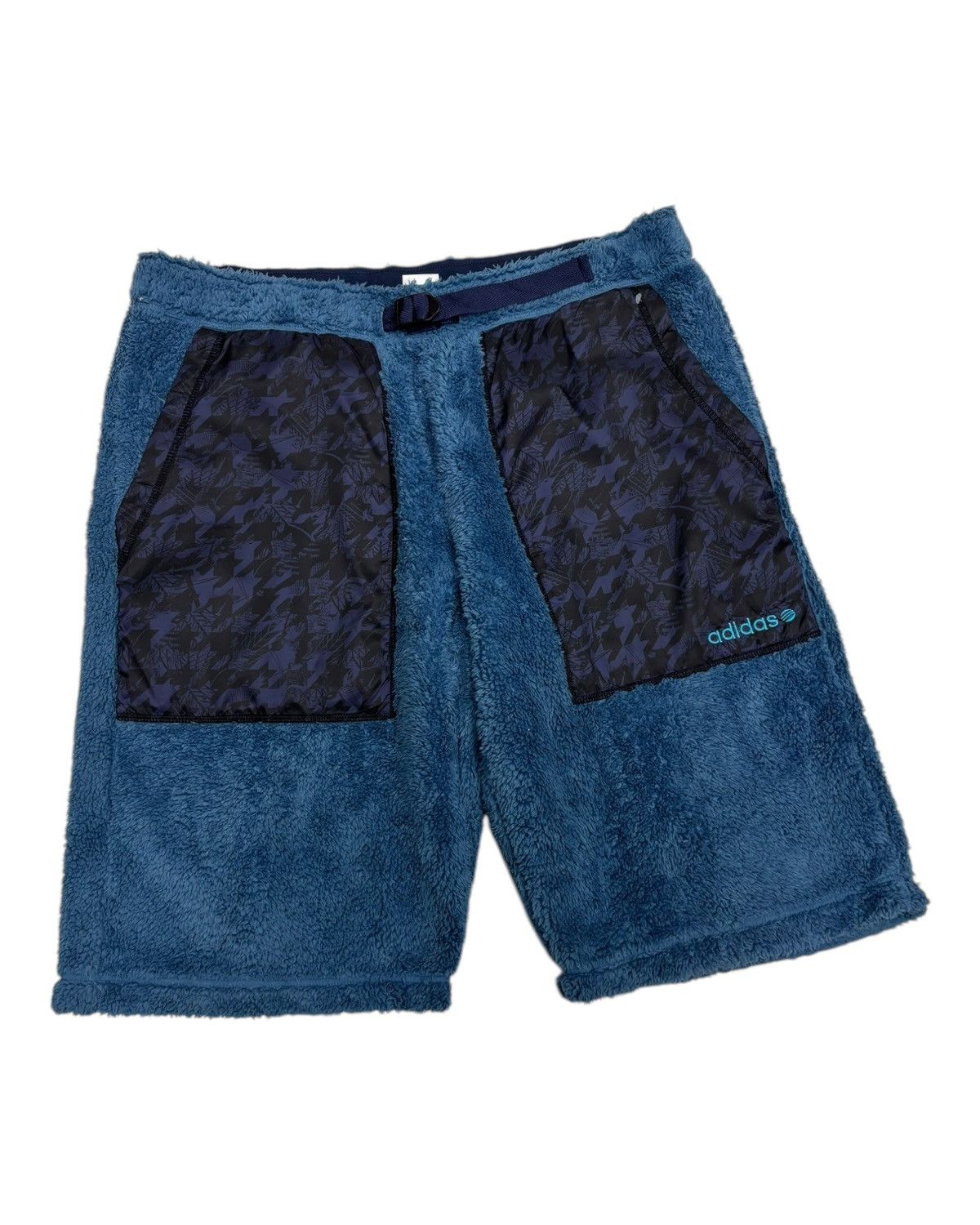Adidas × Japanese Brand Vintage Adidas NEO Fleece Comfy Short Pants Size US 34 / EU 50 - 3 Thumbnail