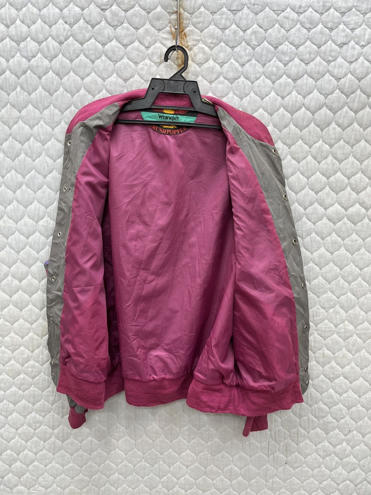 Wrangler 🔥STEALS🔥 VTG WRANGLER BRUSH POPPER JACKET Size US L / EU 52-54 / 3 - 7 Thumbnail