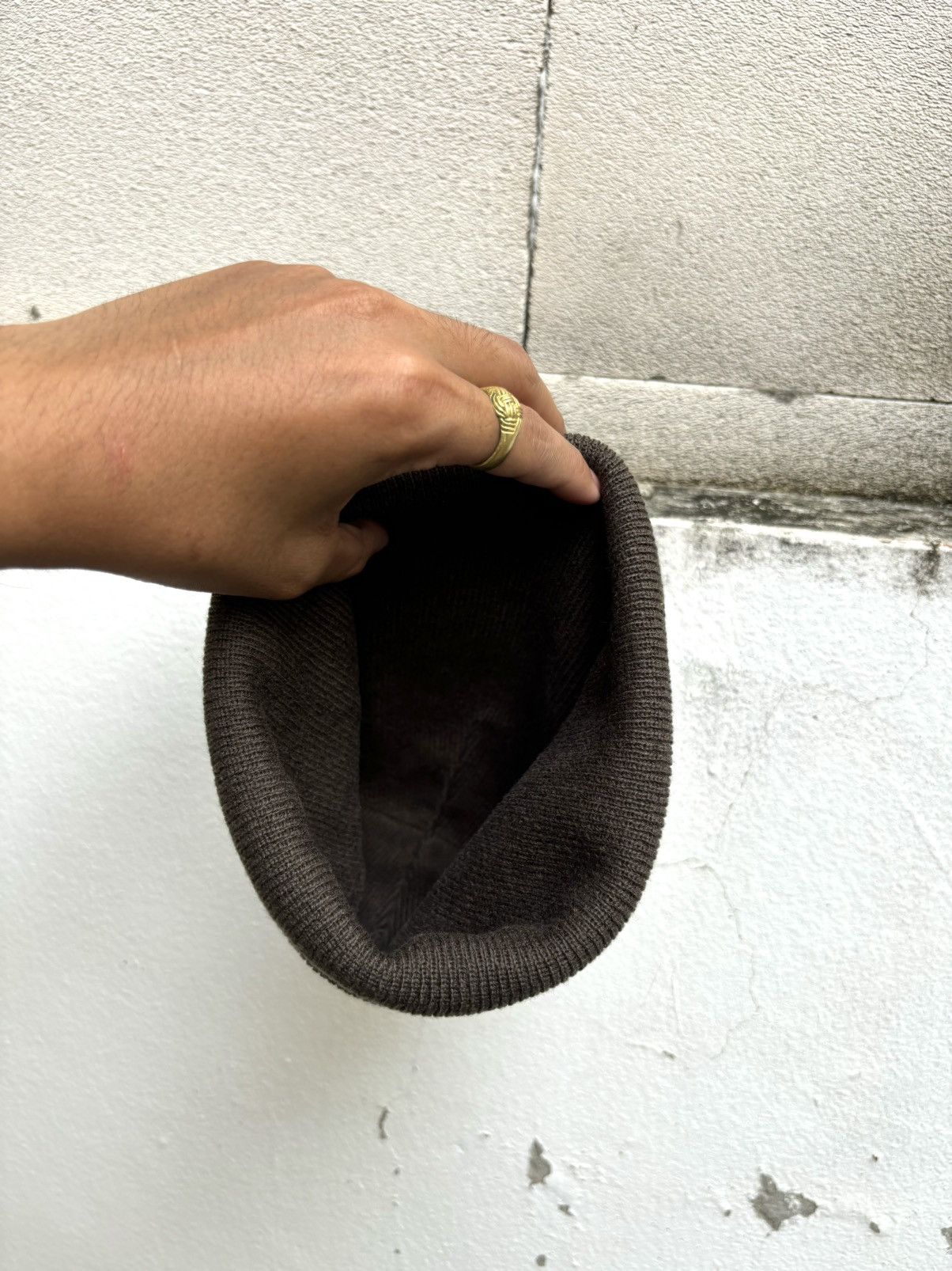 Nike Rare Nike Wool Hat Swoosh Spell Out Size ONE SIZE - 4 Thumbnail