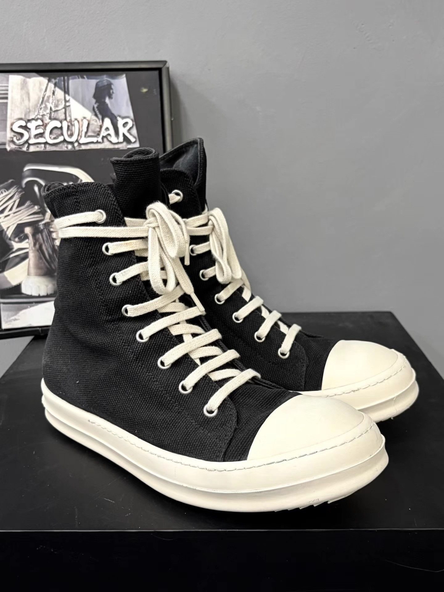 Rick Owens Rick Owens Drkshdw Jumbo Sneakers K34 Size US 7 / EU 40 - 3 Thumbnail