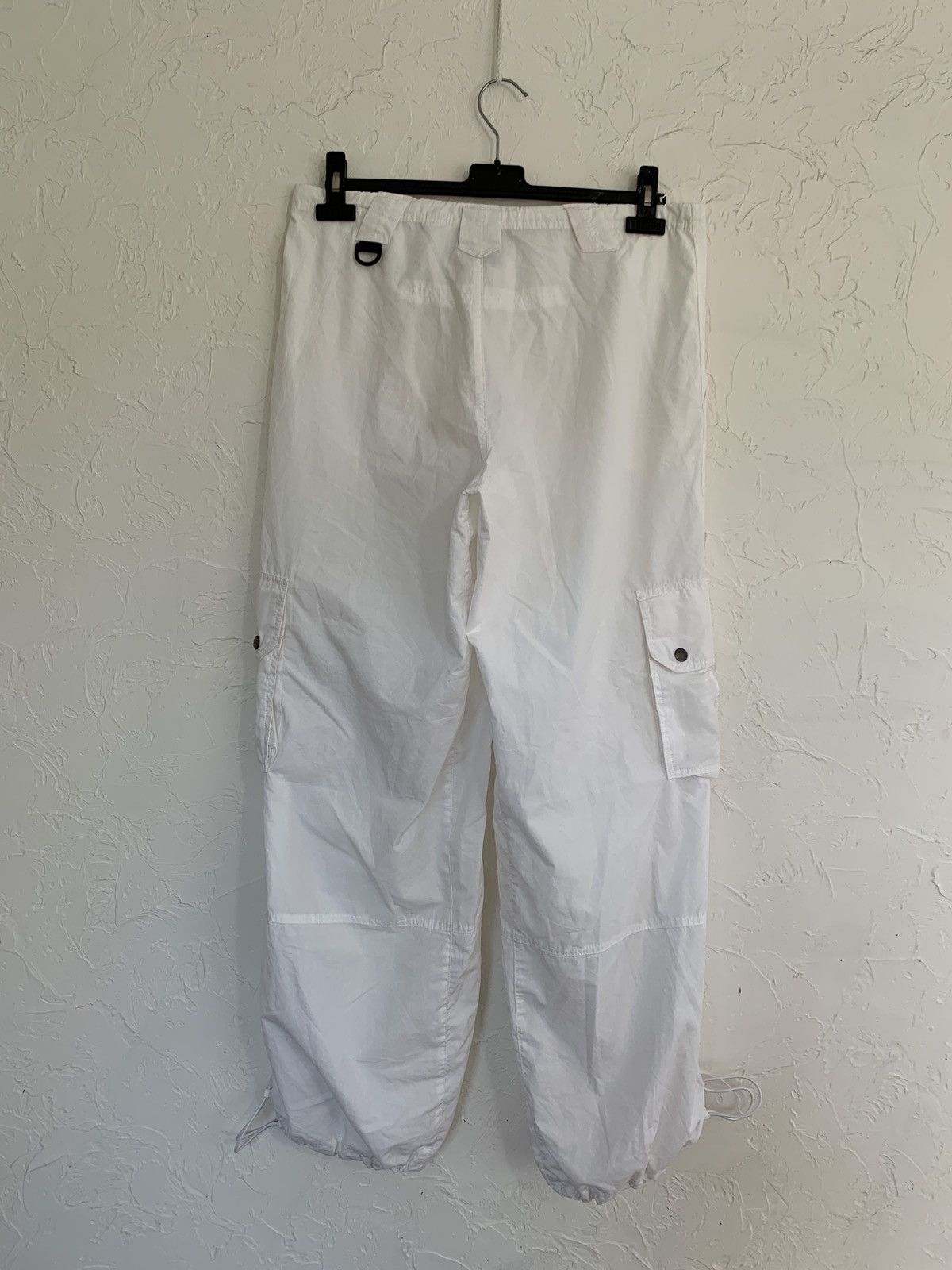 Nike 90s Nike Vintage Cargo Parachute Drill Y2K Baggy Pants Size US 32 / EU 48 - 14 Thumbnail