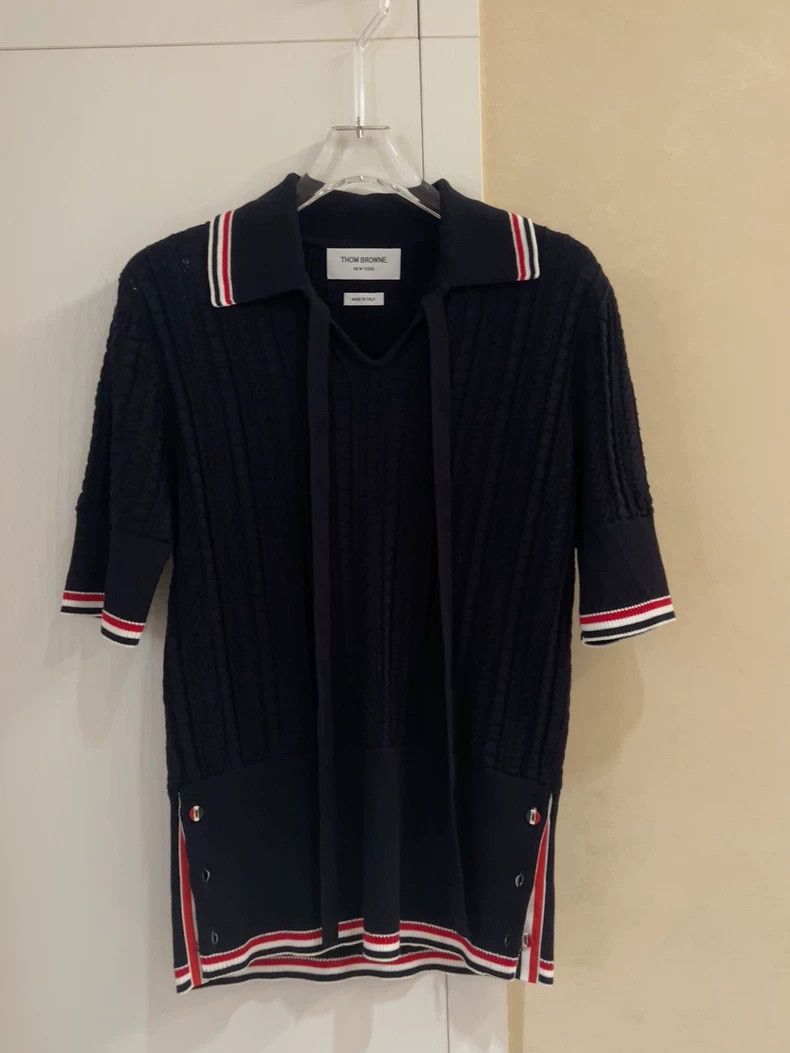Thom Browne Thom Browne Knitted short sleeves Size US XS / EU 42 / 0 - 2 Thumbnail