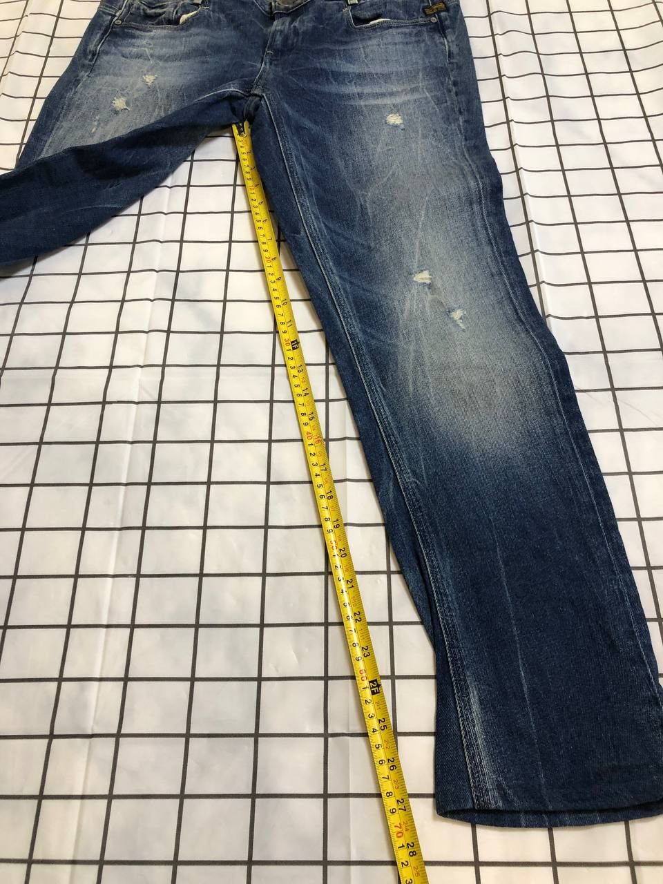 G-Star G-Star Raw GS01 Arc 3D Slim Blue Denim Jeans Size 31" - 8 Thumbnail