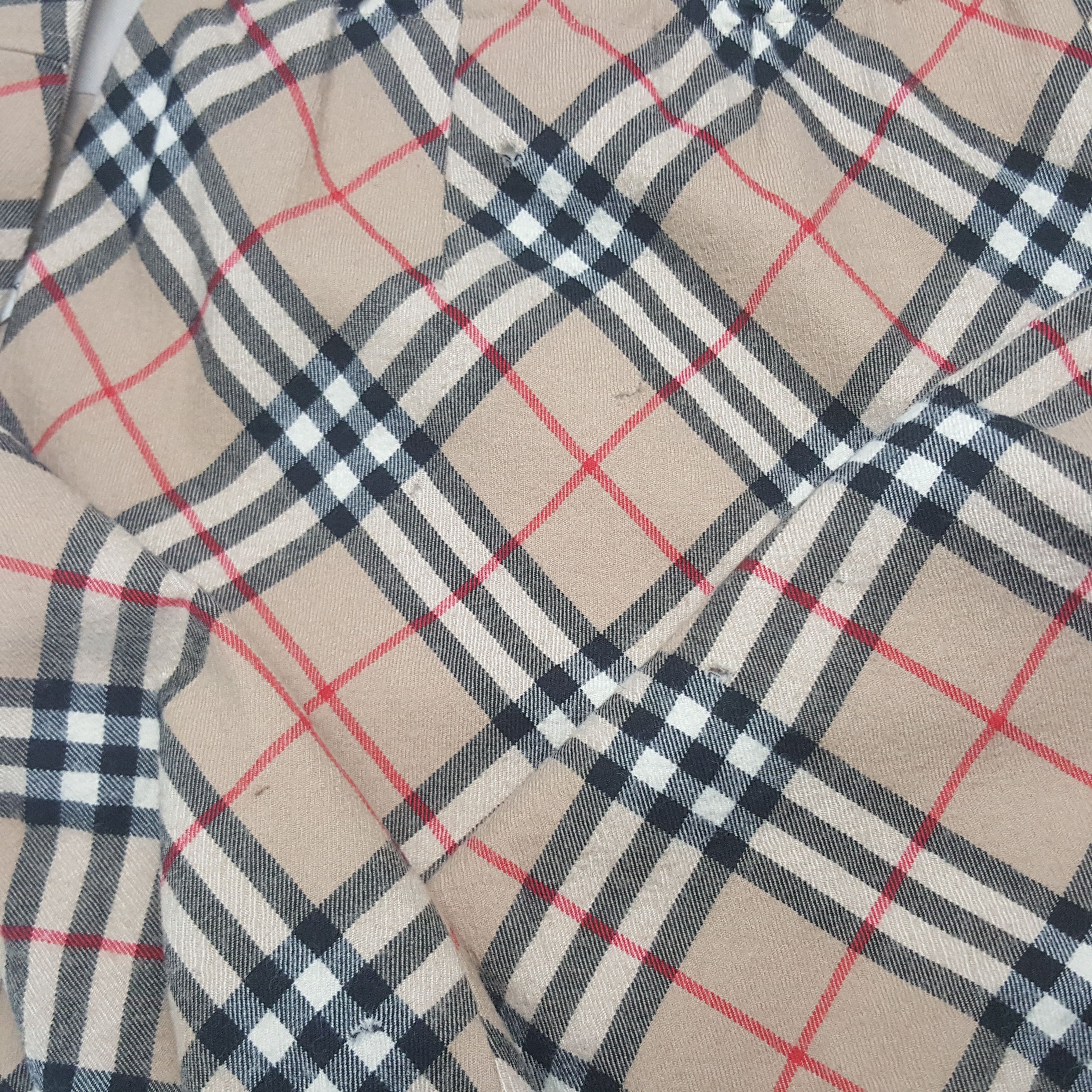 Burberry × Japanese Brand × Vintage Vintage Burberry London Nova Check Wool Skirt Size 23" - 6 Thumbnail