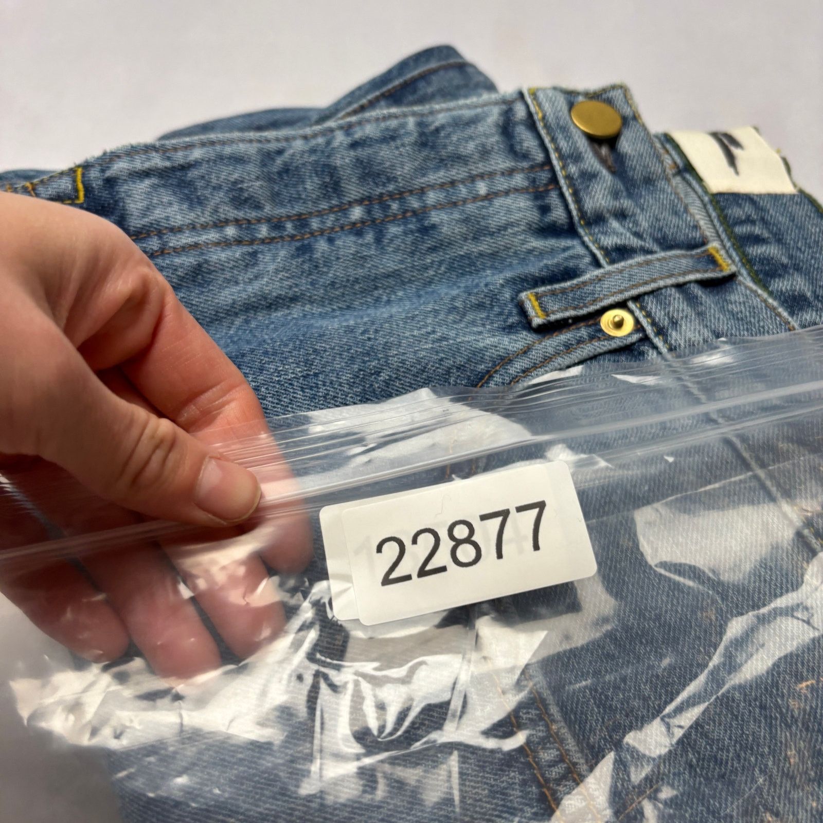 Sid Mashburn $175 Sid Mashburn Slim Straight Jeans 34x30 Made in USA Size US 34 / EU 50 - 14 Thumbnail