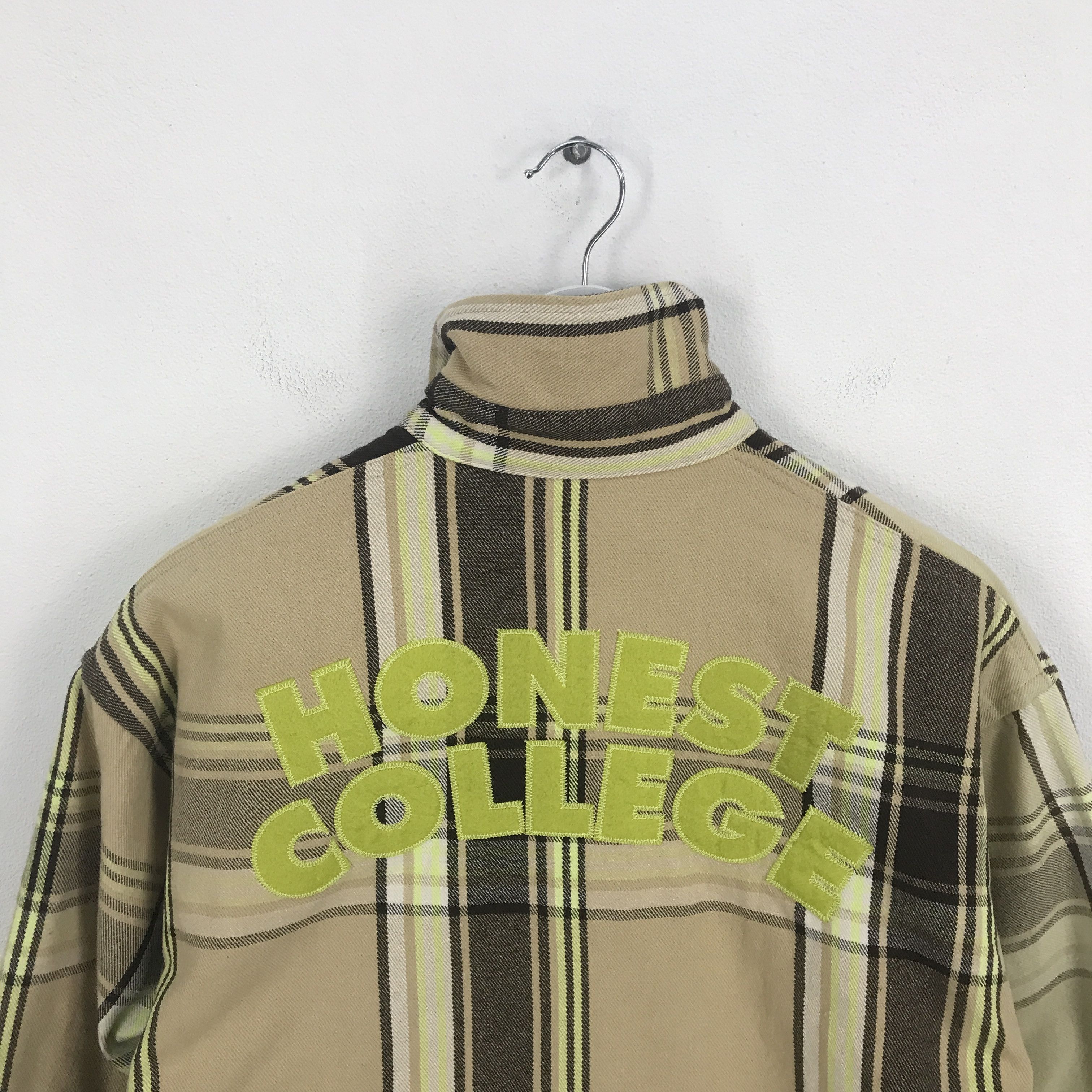 Japanese Brand × Studio Seven Rare Honest college Button Up Shirt Size US S / EU 44-46 / 1 - 4 Thumbnail