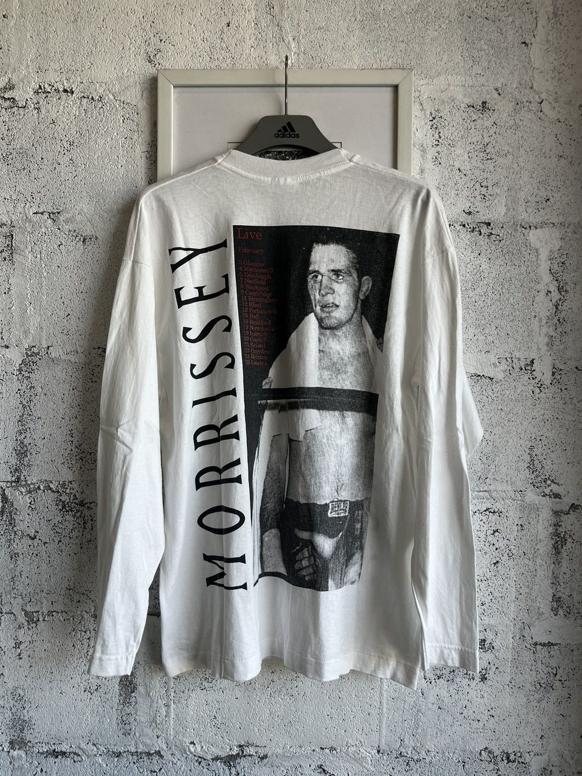 Band Tees × Morrissey × Vintage Vintage MORRISSEY IN PERSON 90’s Tour Tshirt Size US XL / EU 56 / 4 - 3 Thumbnail